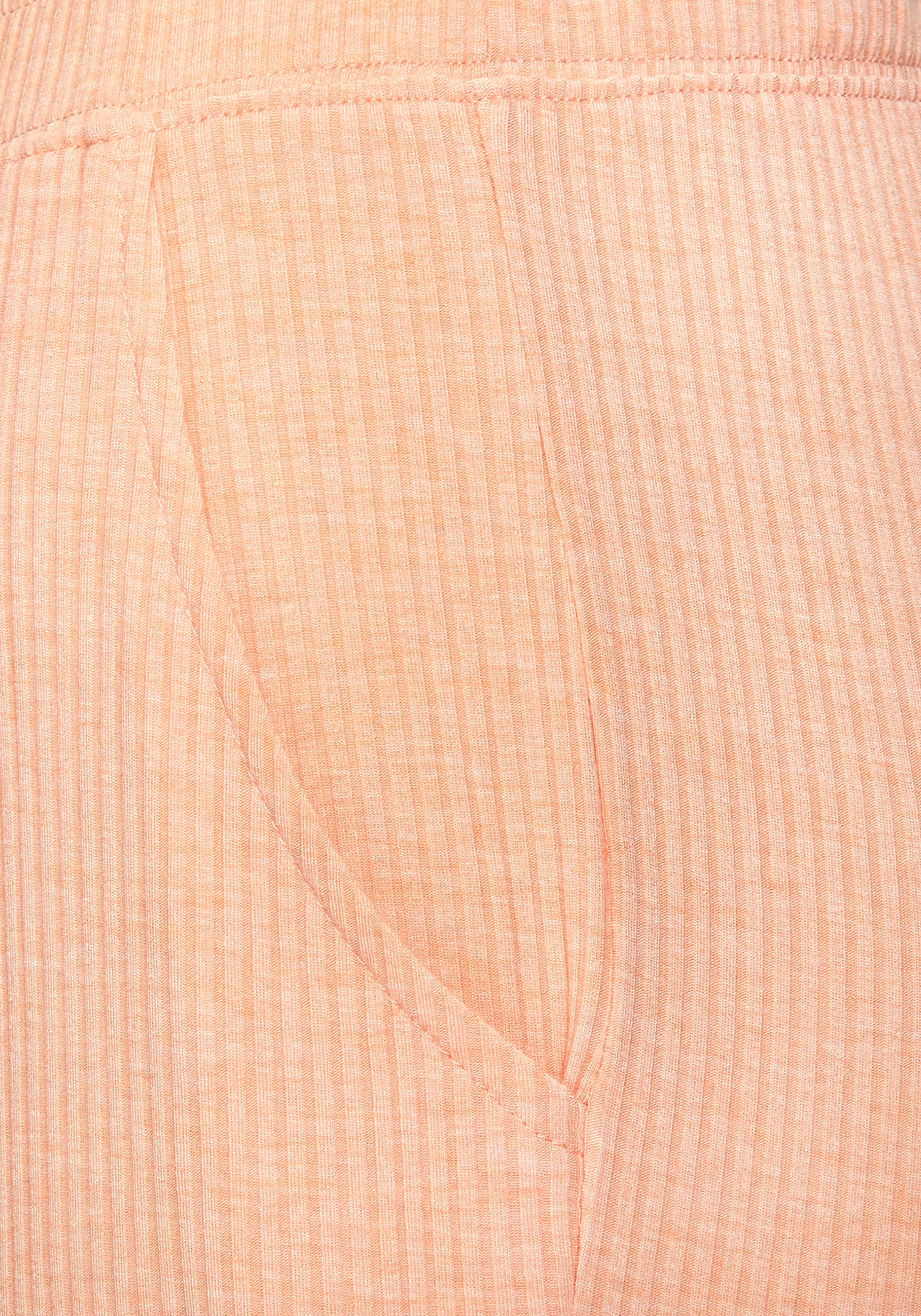 s.Oliver Pyjamahose, in elastischer 4x4 Rippware