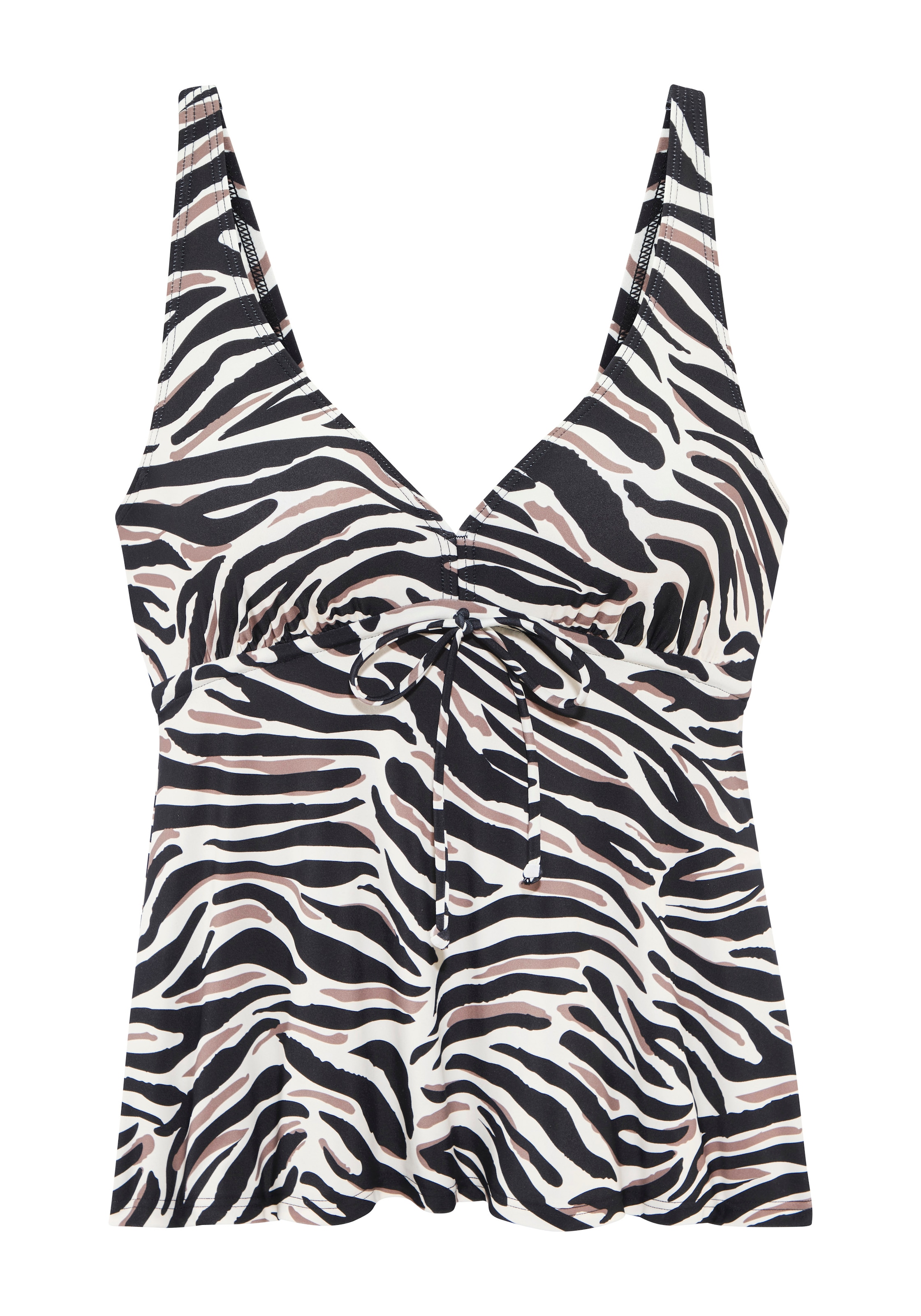 LASCANA Bügel-Tankini-Top »Debbie« mit abstraktem Animal-Print