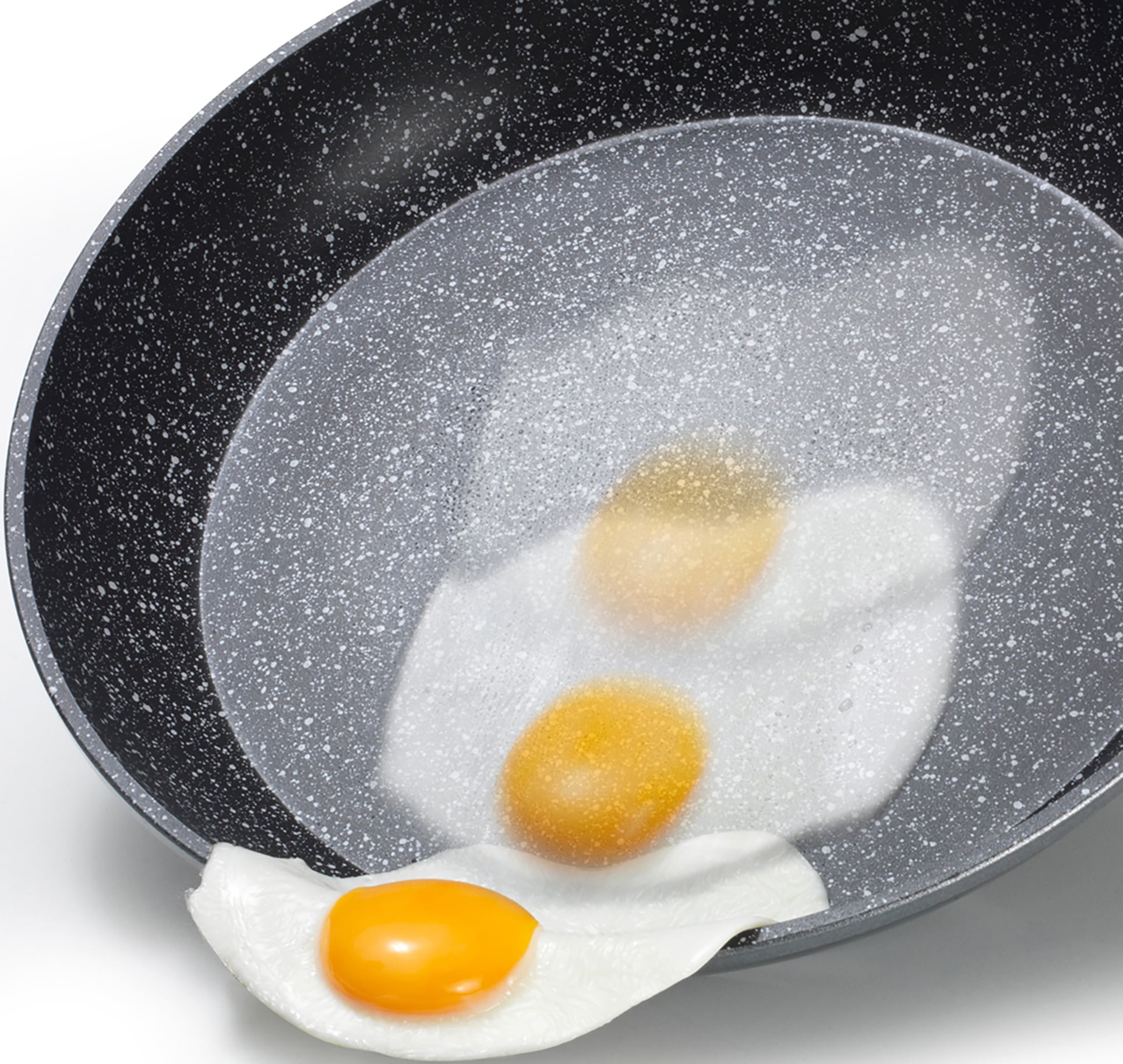 STONELINE Bratpfanne »Halb- und Halb«, Aluminiumguss, mit herausnehmbarer Trennwand