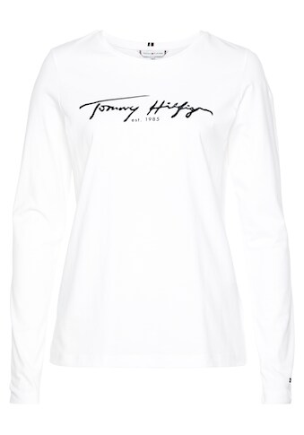 Tommy Hilfiger Langarmshirt »BOBO REGULAR C-NK TOP LS«, mit Tommy Hilfiger Script... kaufen
