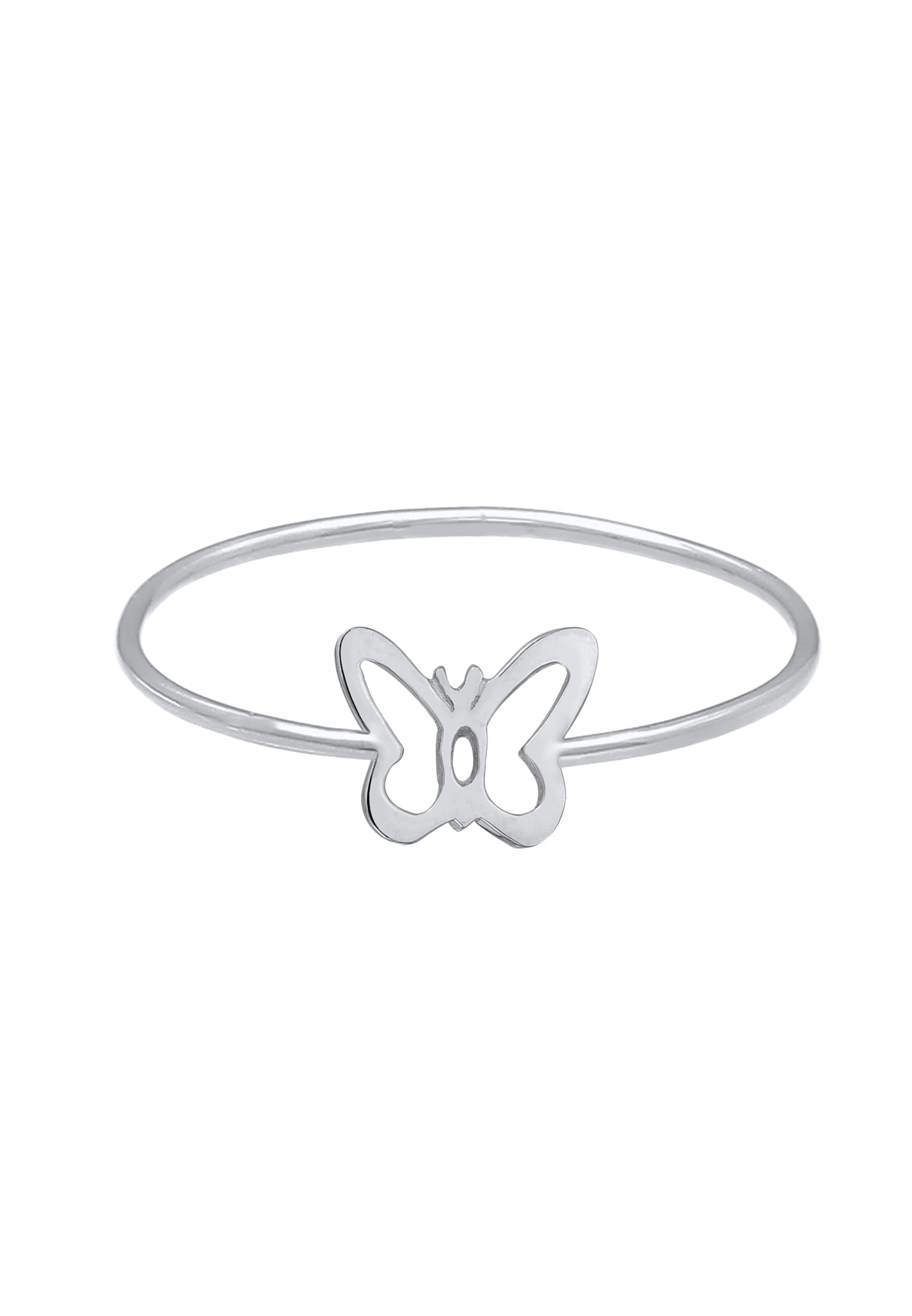 Elli Silberring »Ring Schmetterling Trend Symbol 925 Silber«