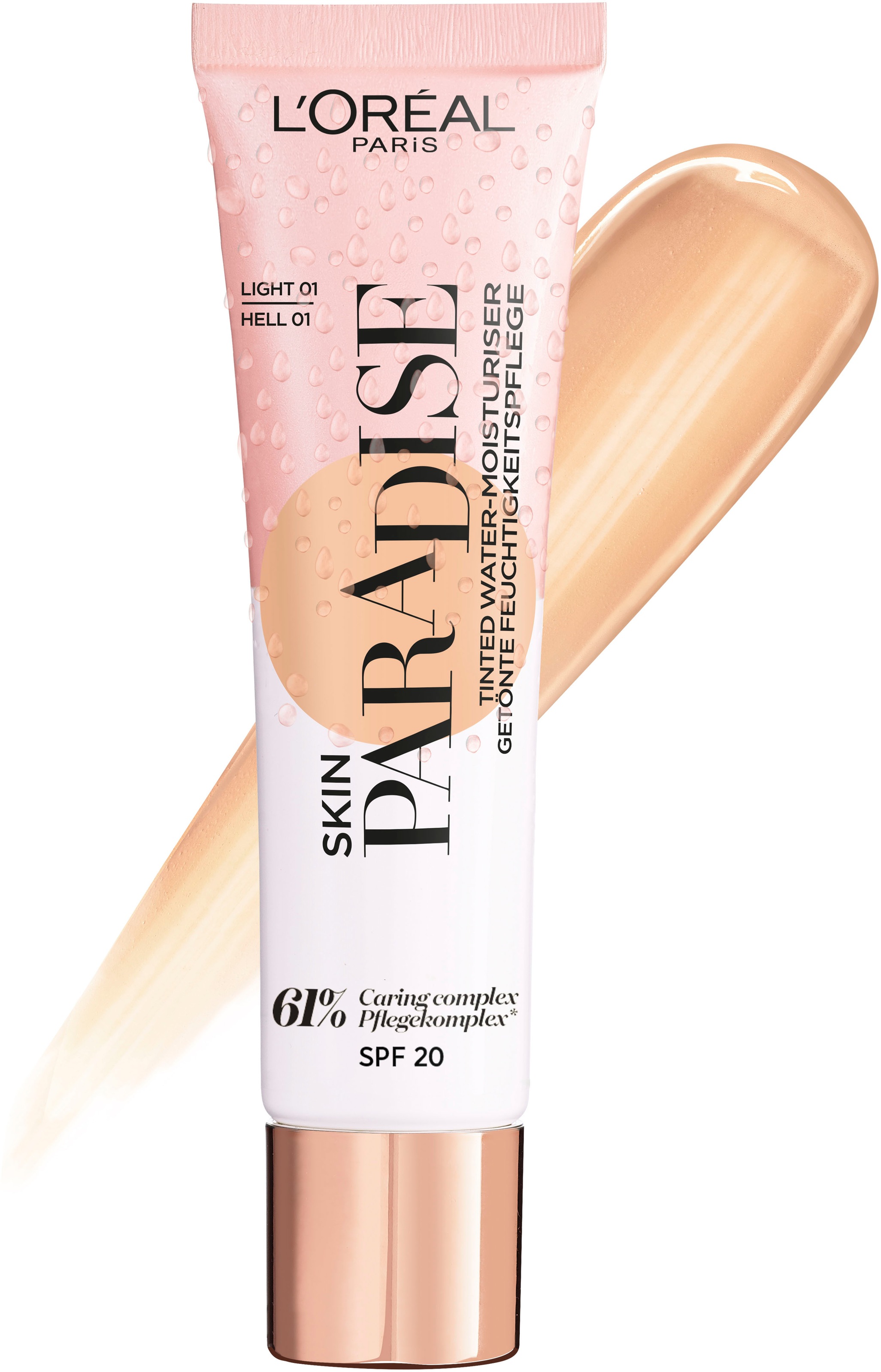 L'ORÉAL PARIS Getönte Gesichtscreme »Skin Paradise«, mit hoher Wirksamkeit