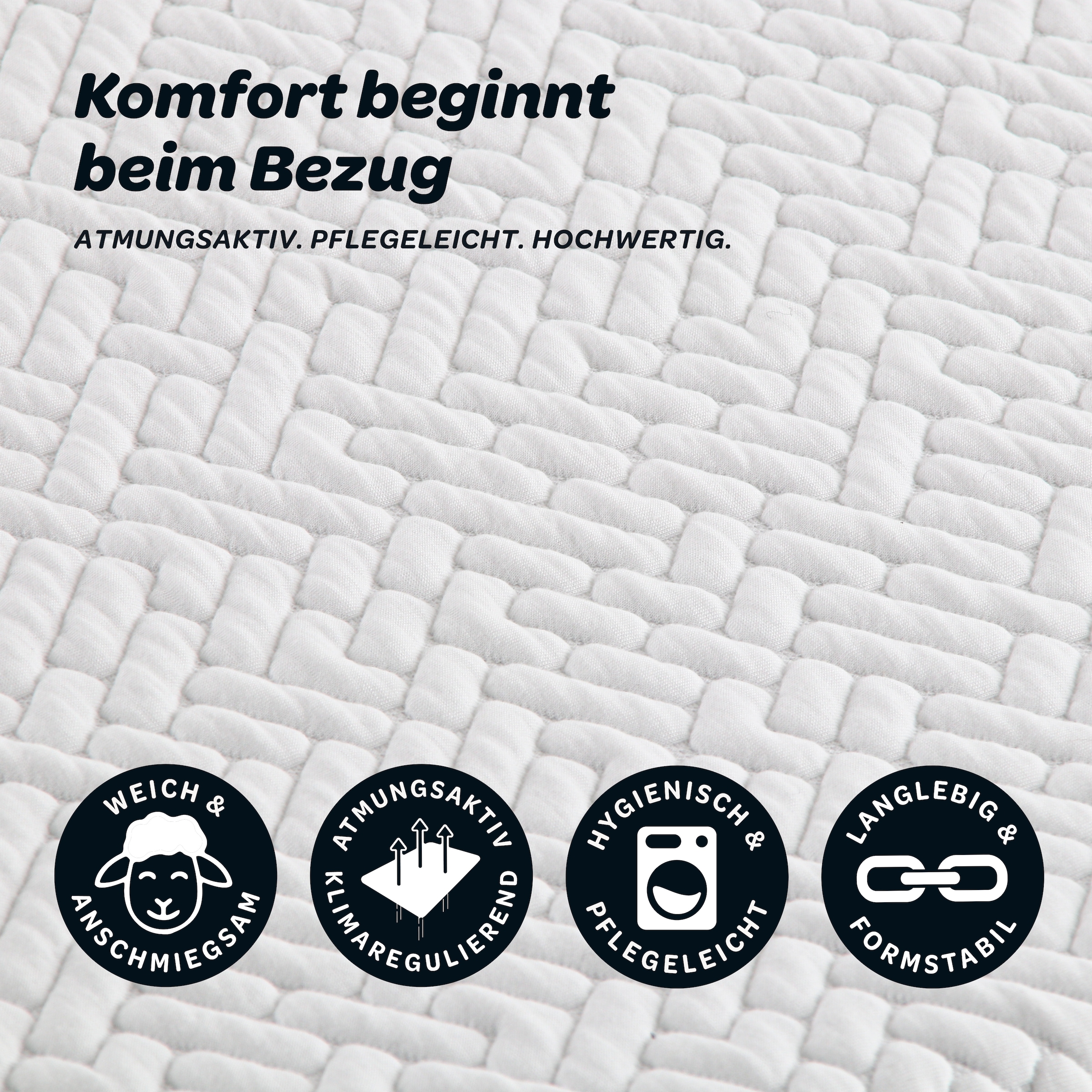 Dunlopillo Topper »Dunlopillo Supreme« Ideal für Personen mit Neigung zu nächtlichem Schwitzen
