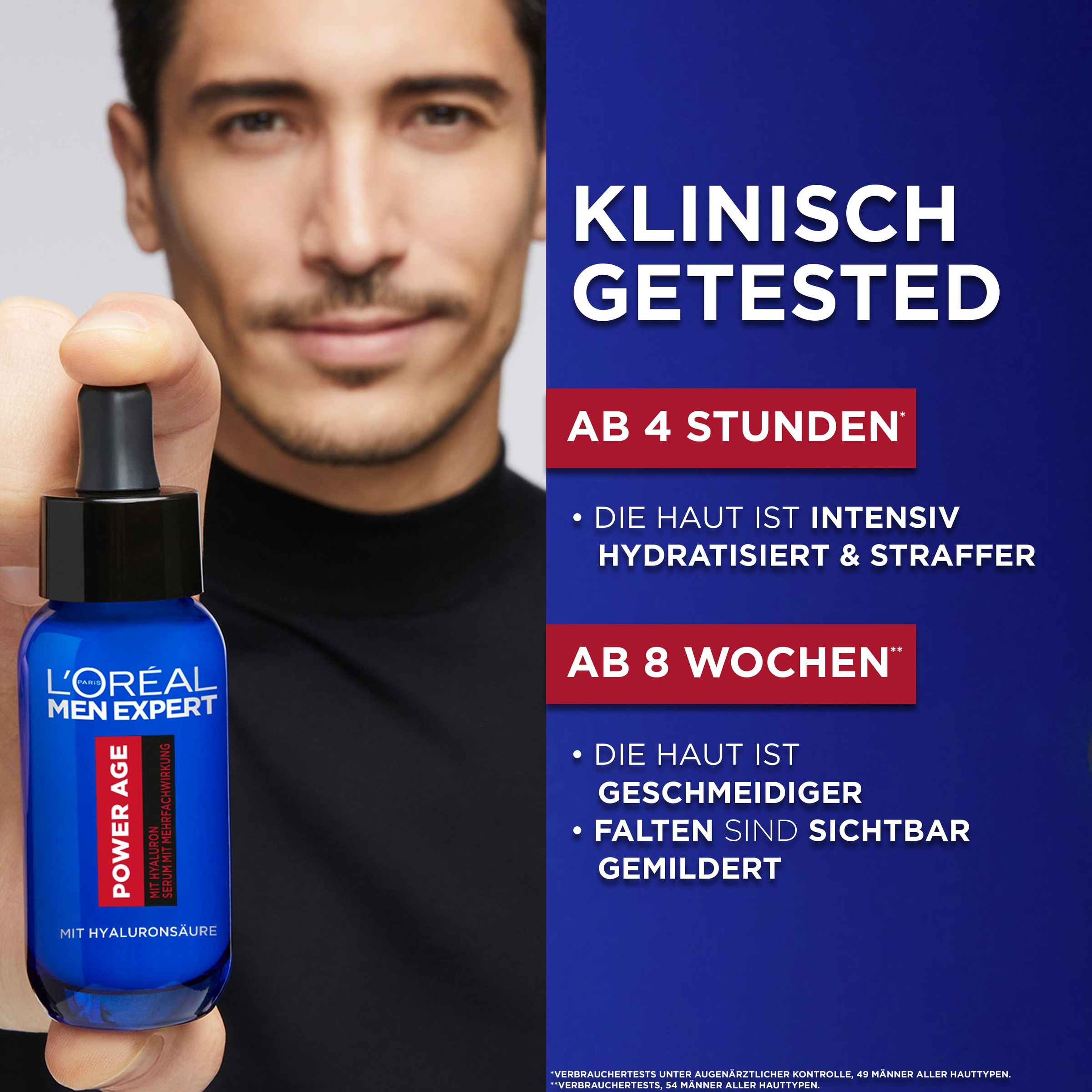 L'ORÉAL PARIS MEN EXPERT Gesichtsserum, mit Hyaluron