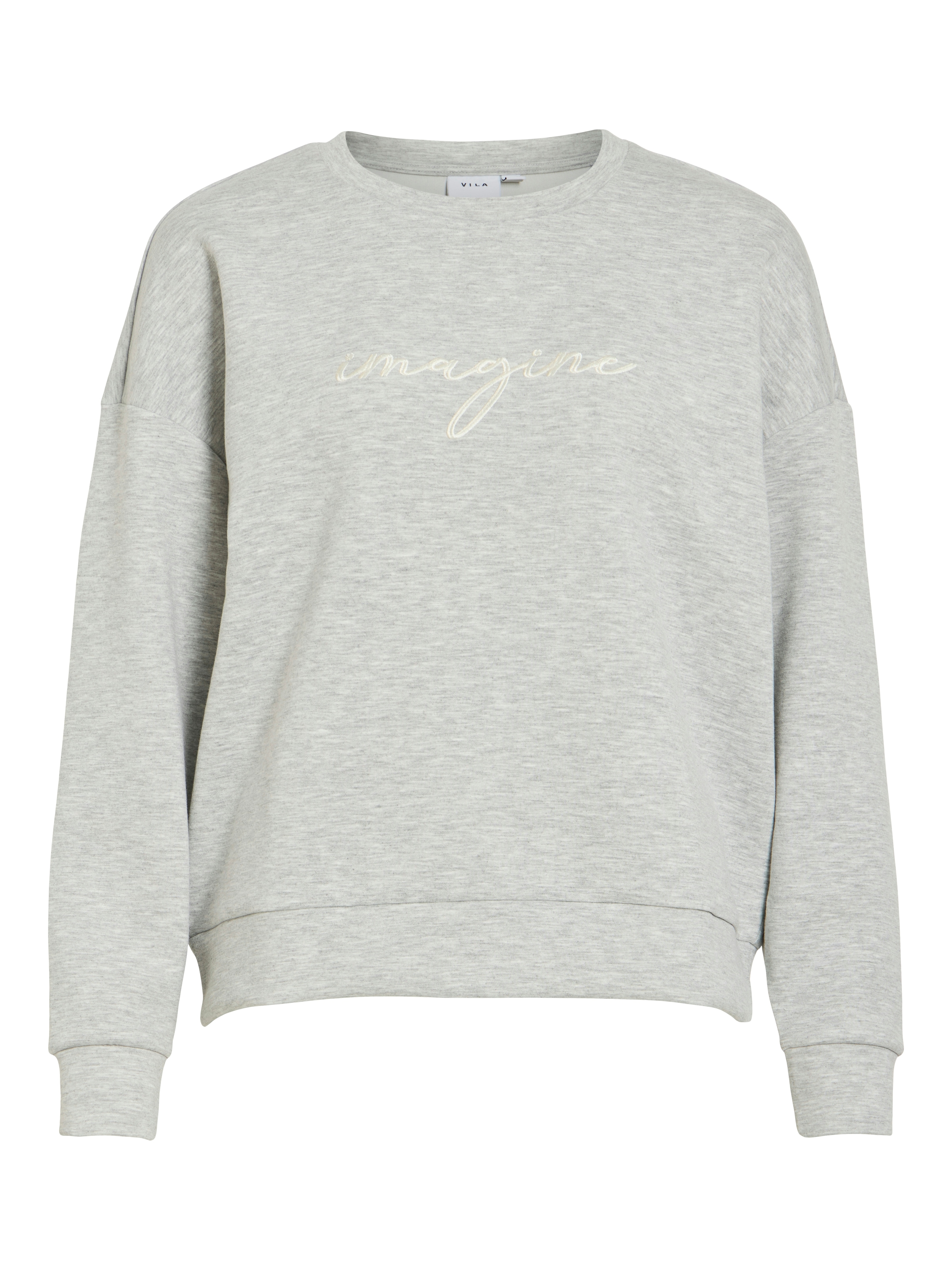 Vila Sweater »VISIFFI IMAGINE O-NECK L/S TOP/PB«
