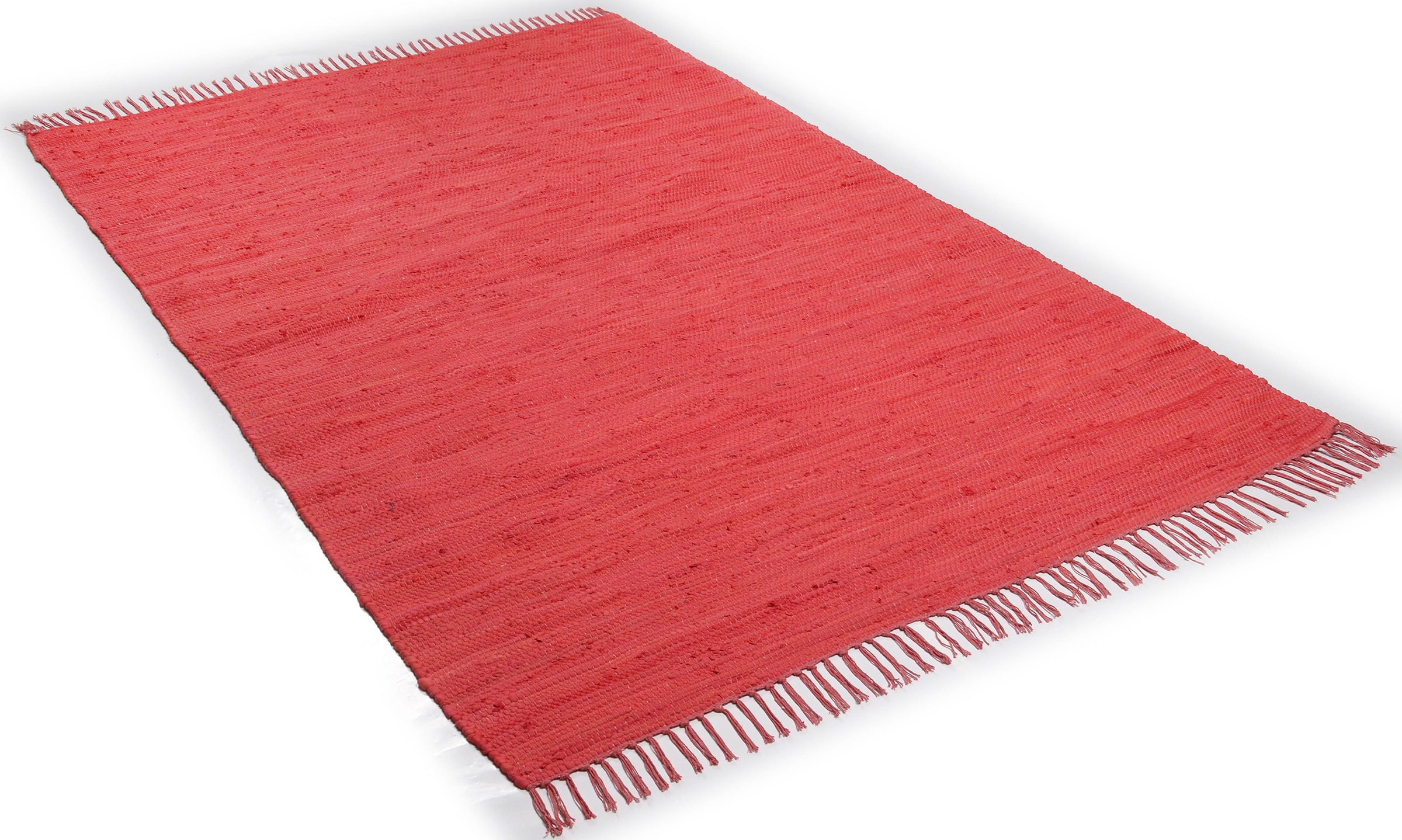THEKO Teppich »Happy Cotton«, rechteckig, 5 mm Höhe, Handweb Teppich, Flachgewebe,... kaufen