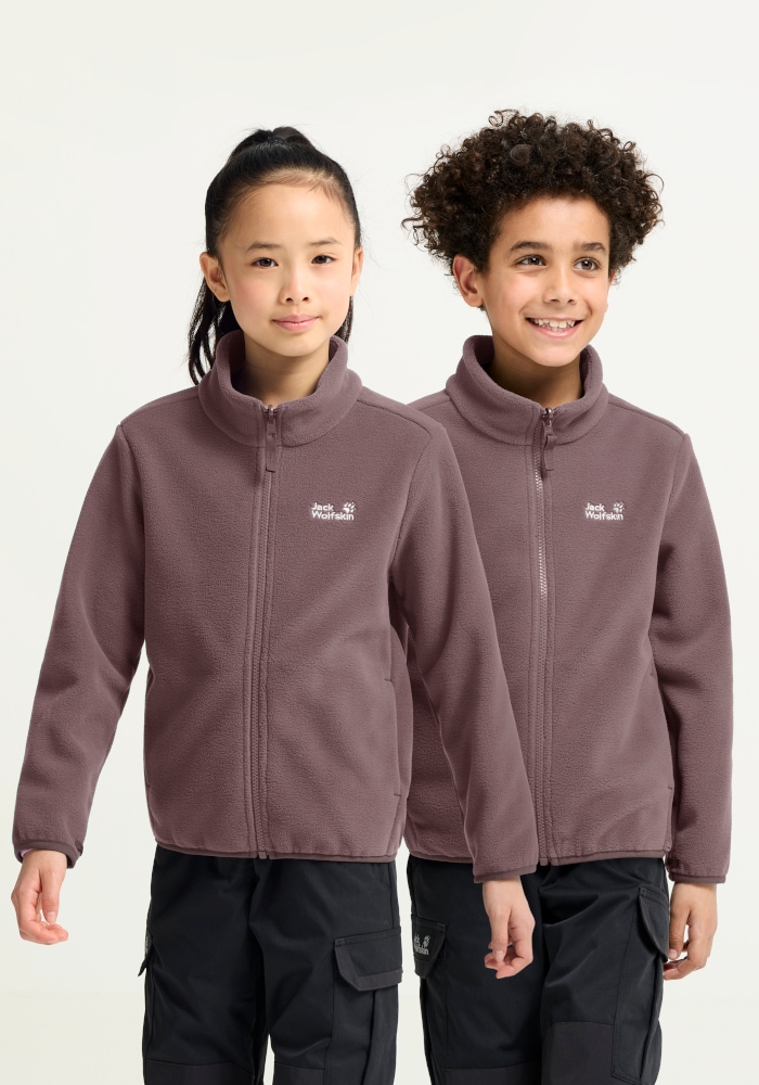 Jack Wolfskin Fleecejacke »TAUNUS 200 FZ K« für Kinder, mit 3-in-1-Kompatibilität, warm