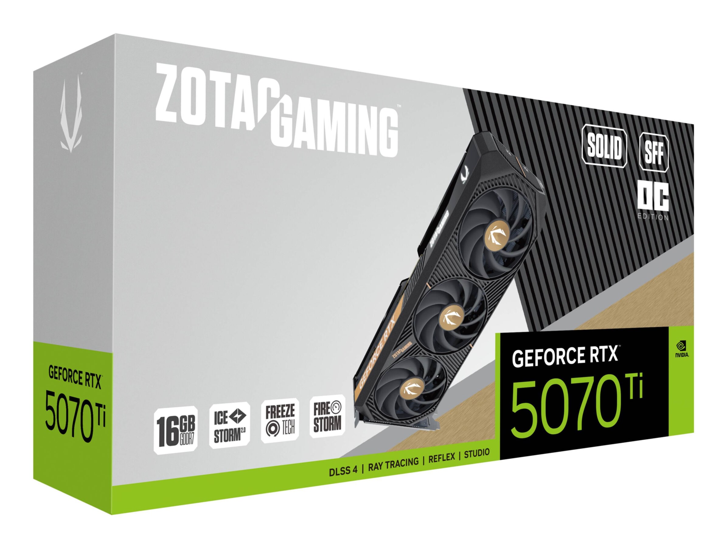 Zotac Grafikkarte »GAMING GeForce RTX 5070 Ti SOLID SFF OC«
