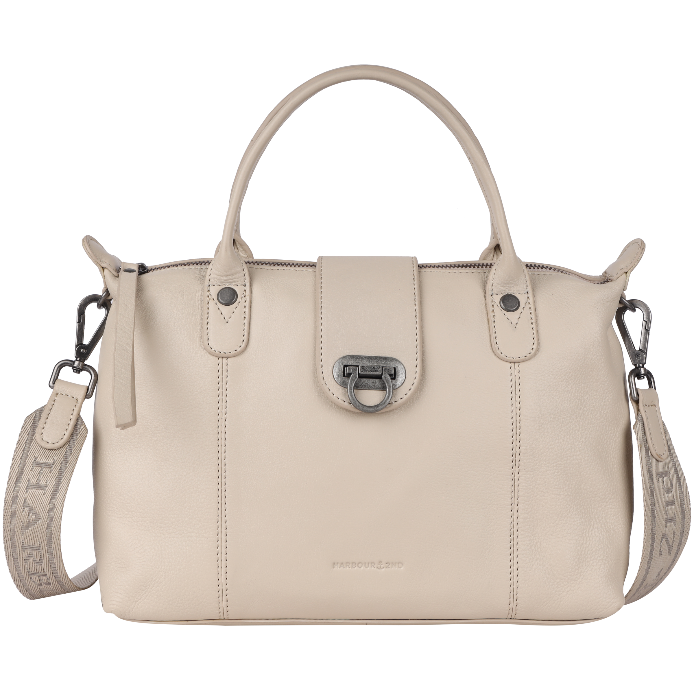 HARBOUR 2nd Shopper »Liane« , Damen Handtasche, Umhängetasche, Schultertasche mit Logoprägung