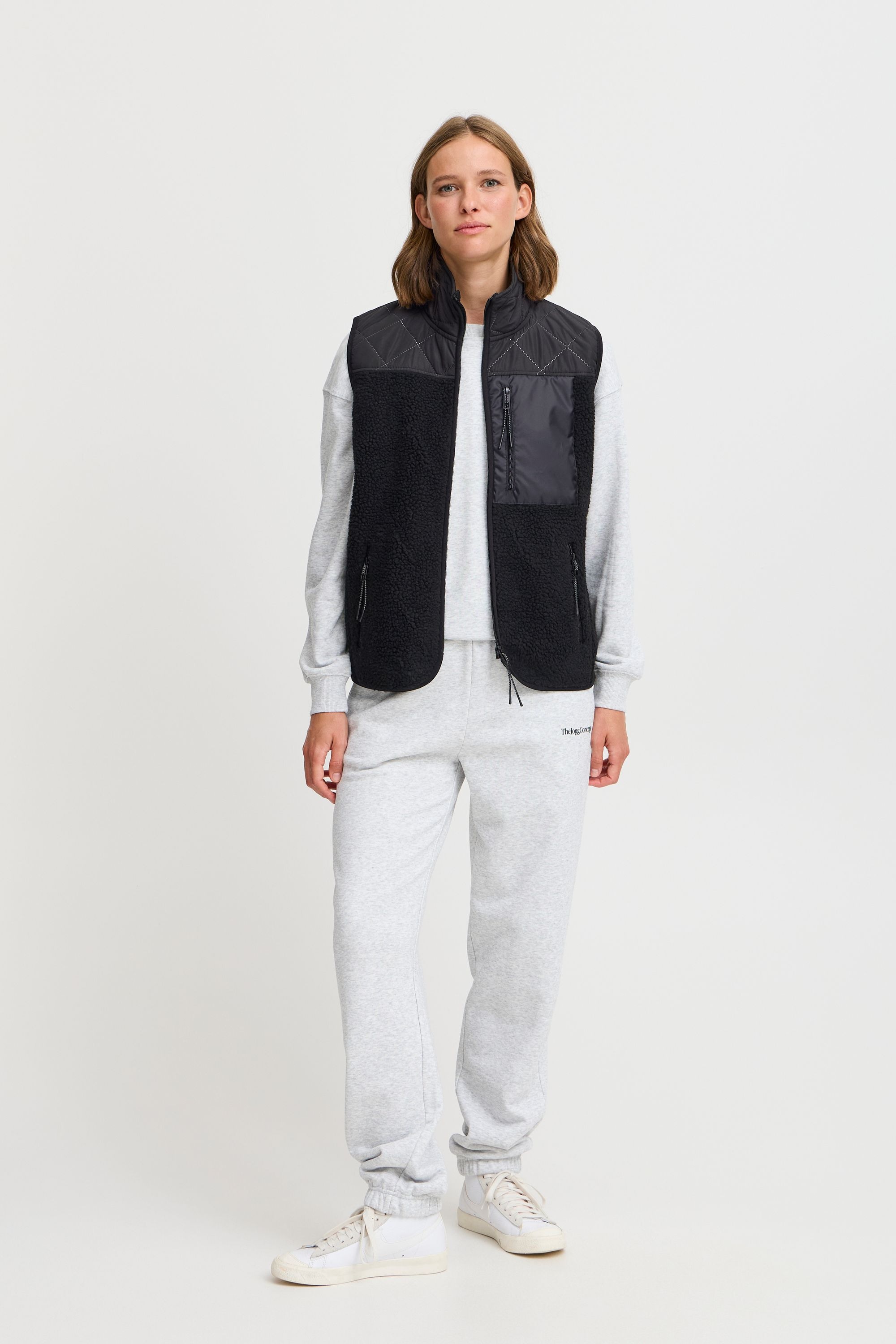 TheJoggConcept Fleeceweste »Fleeceweste JCBERRI WAISTCOAT 6«