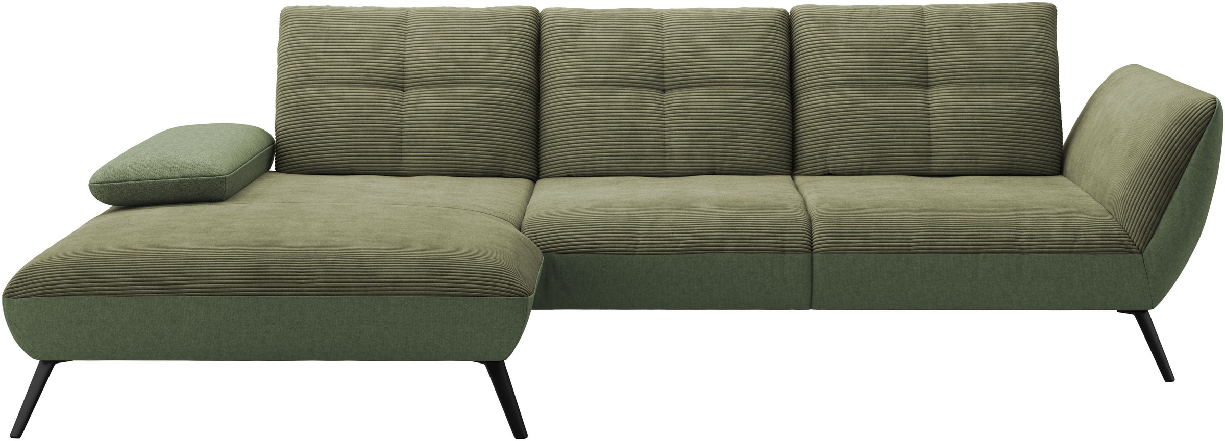 Places of Style Ecksofa »Mikado L-Form«, inkl. Sitztiefenverstellung und Armteilverstellung