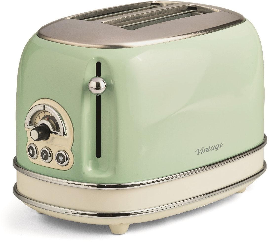 Toaster »Vintage«, 2 kurze Schlitze, für 2 Scheiben, 810 W