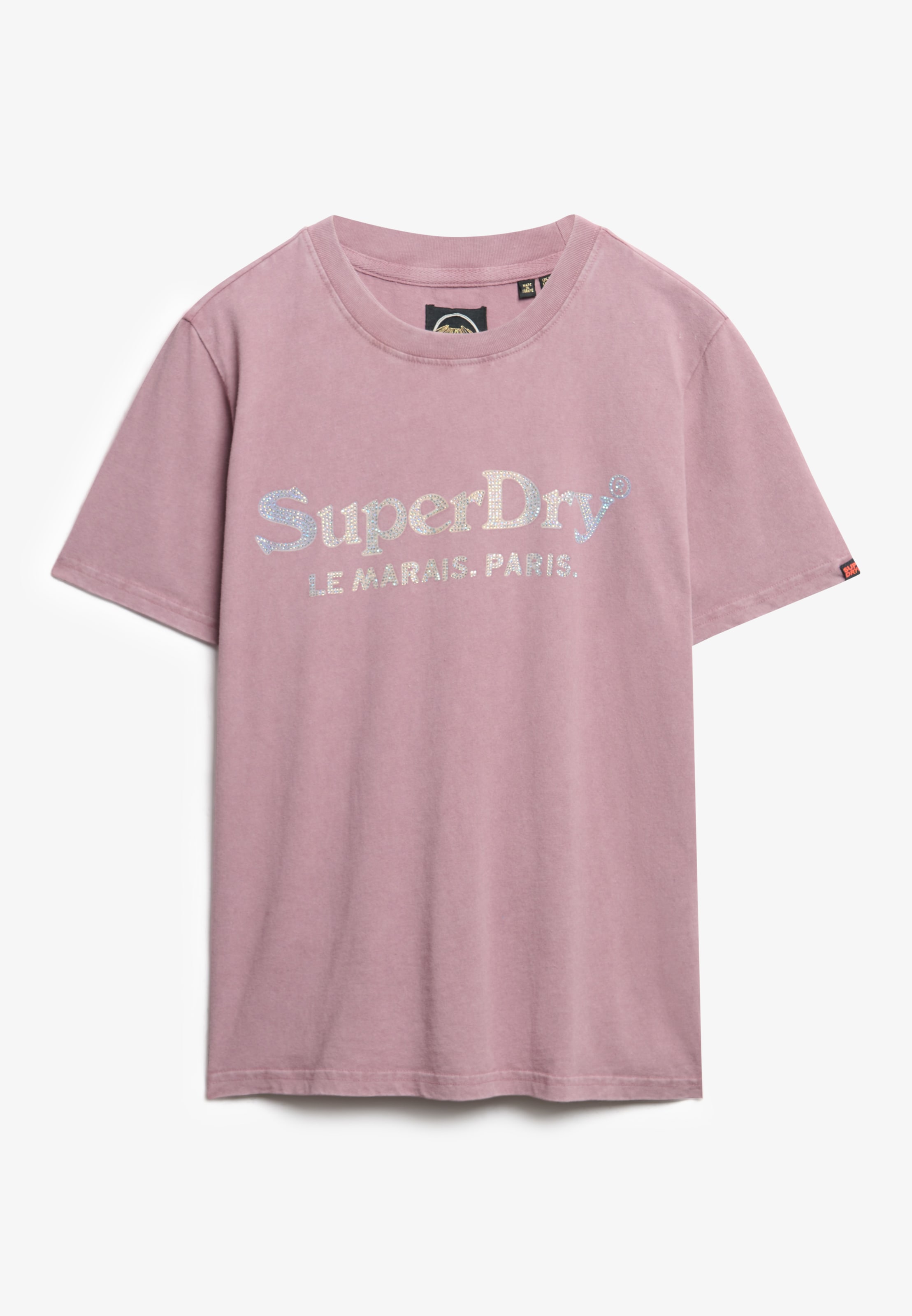 Superdry Kurzarmshirt »VENUE METALLIC RELAXED TEE«