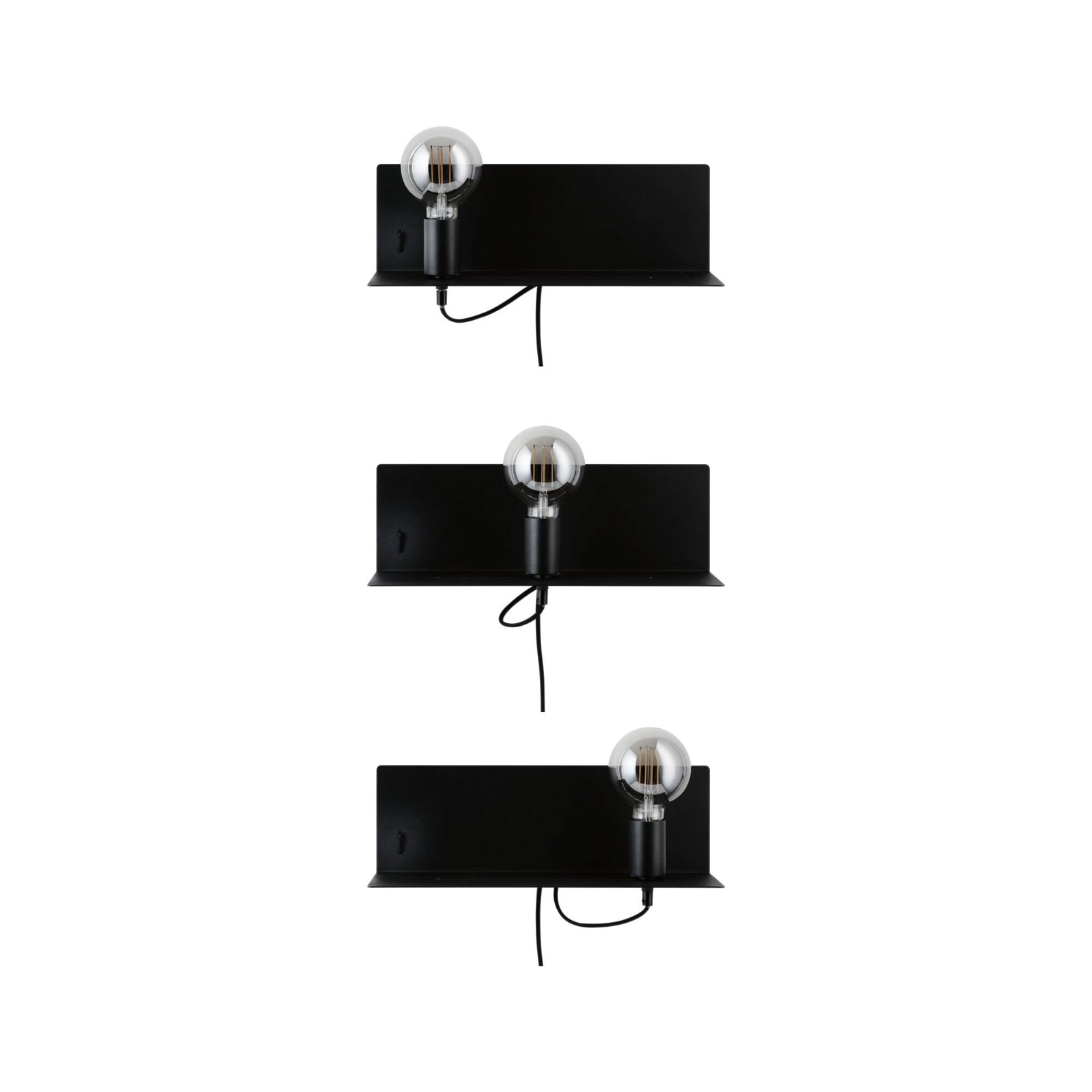 Paulmann Wandleuchte »Devara max. 1x40W USBC 230V Metall«, 1 flammig, Leuchtmittel E27 | ohne Leuchtmittel, E27