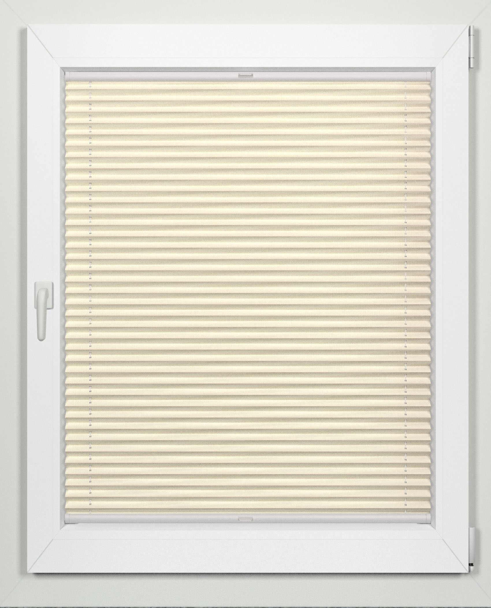 indeko Plissee »simple« Lichtschutz mit Bohren verspannt nach Maß