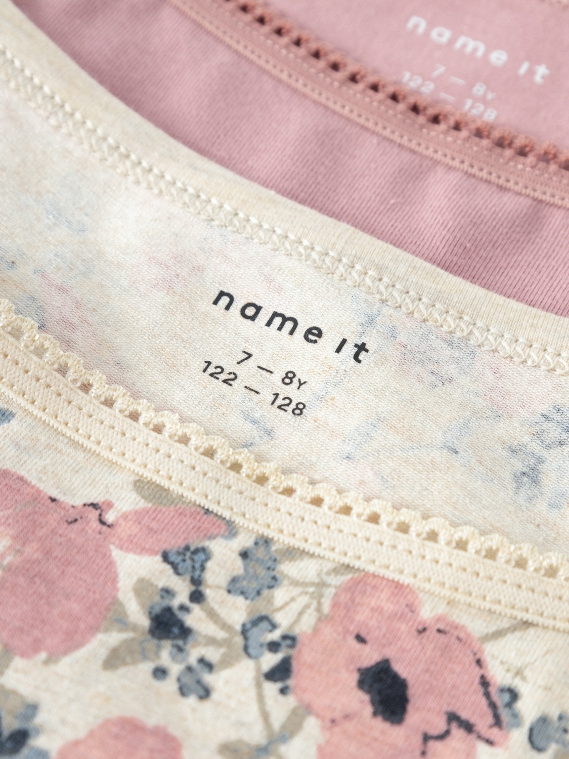 Name It Unterhemd »NKFSTRAP TOP 2P NOSTALGIA FLOWER NOOS«, (Packung, 2 St.)