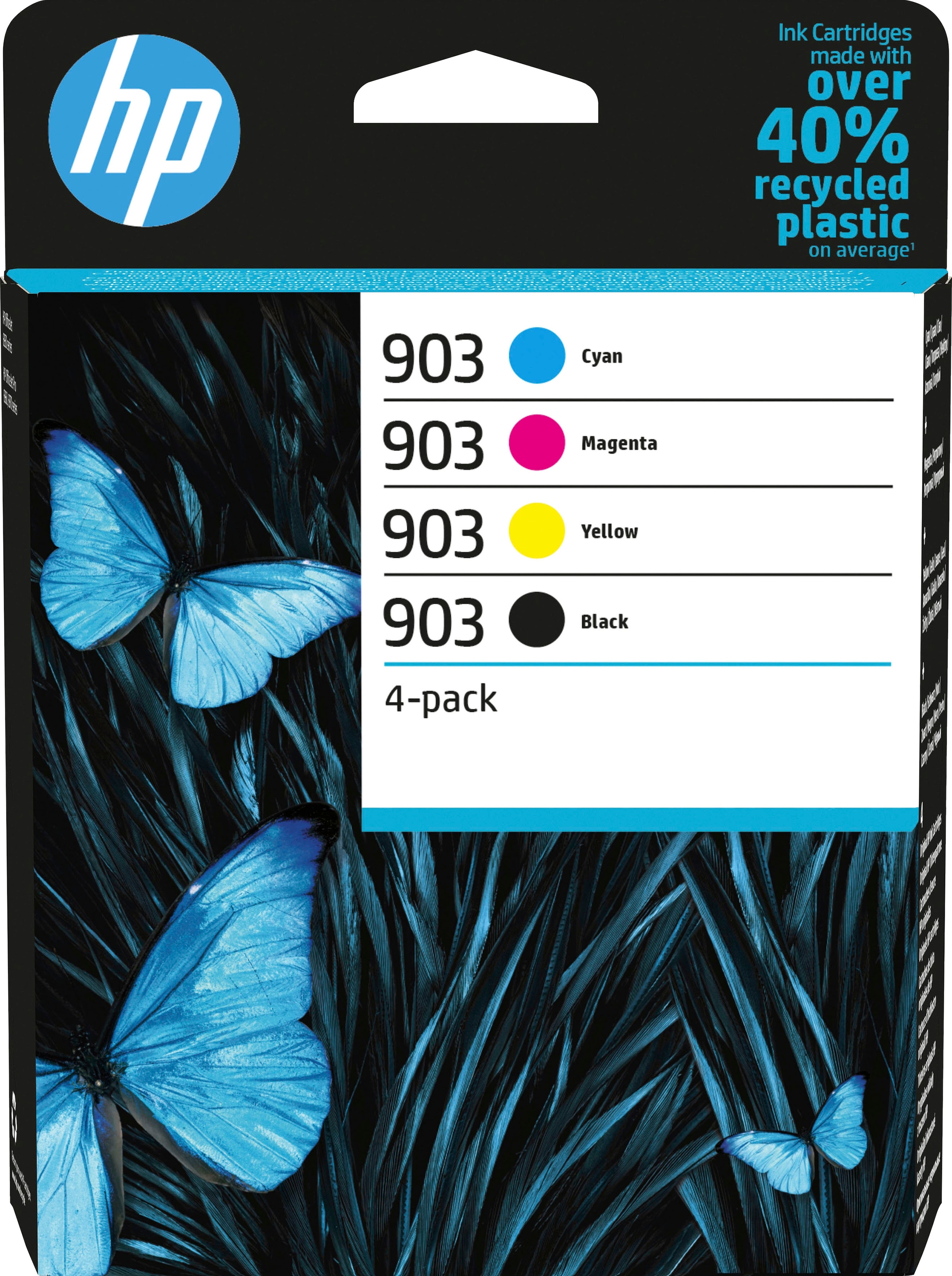 HP Nachfülltinte »903 4er-Pack«, für HP, Instant Ink ➥ 3 Jahre XXL Garantie  | UNIVERSAL