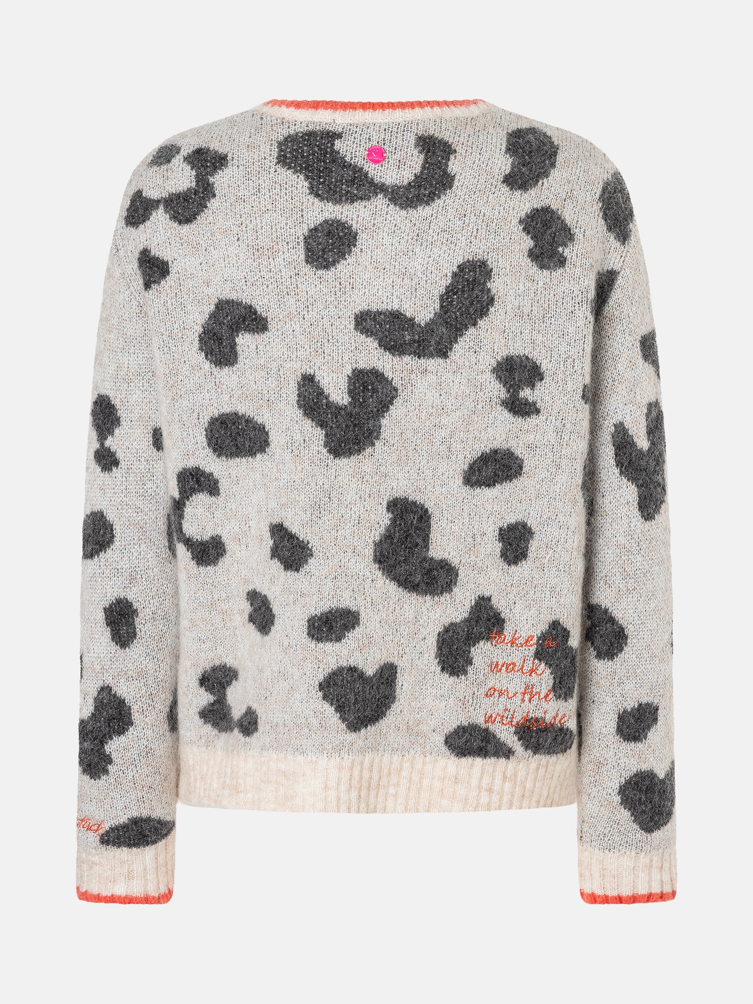 Lieblingsstück Strickjacke »AnninaL« mit Animalprint