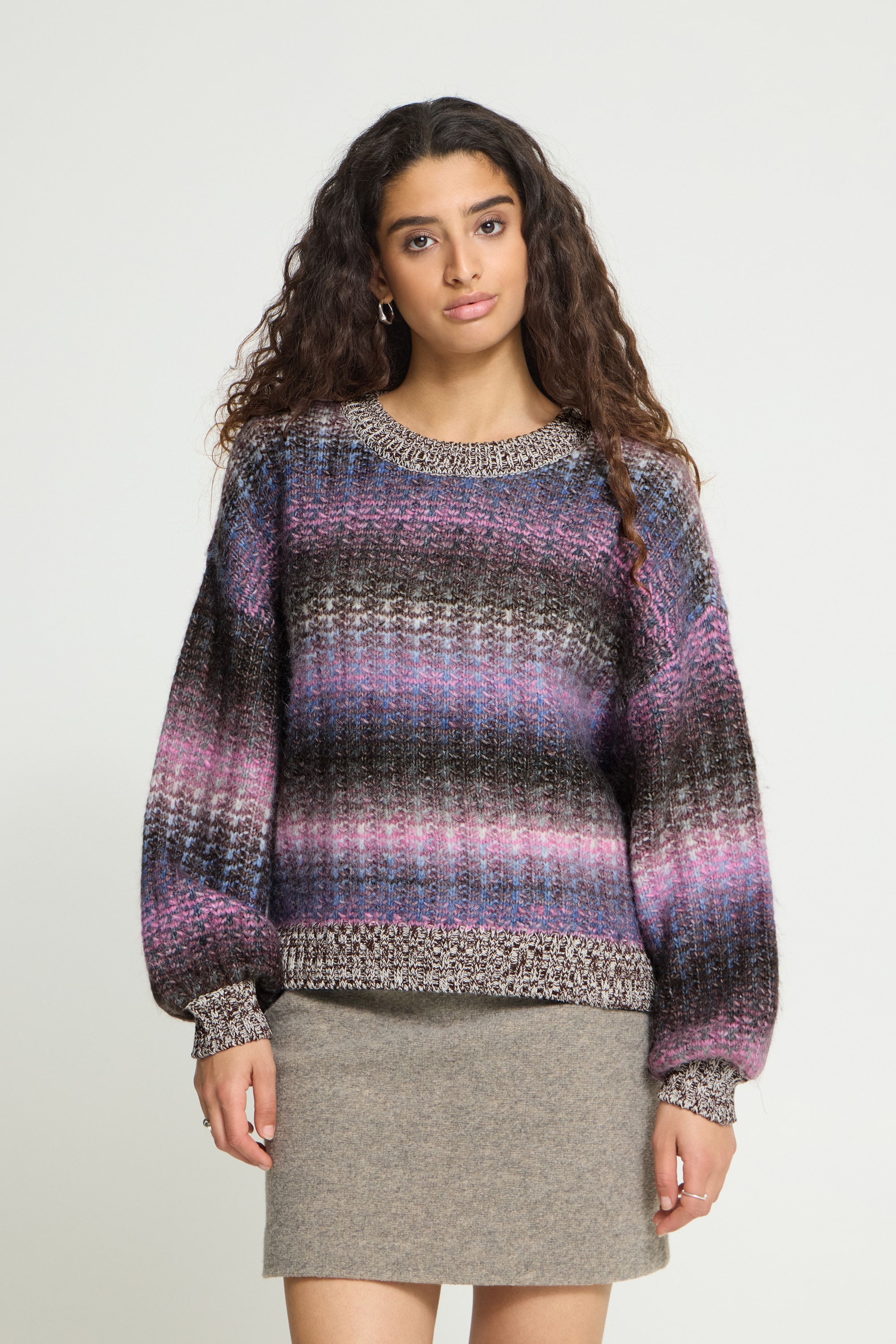 Ichi Strickpullover »Damen Strickpullover langarm IHDASUNTE«