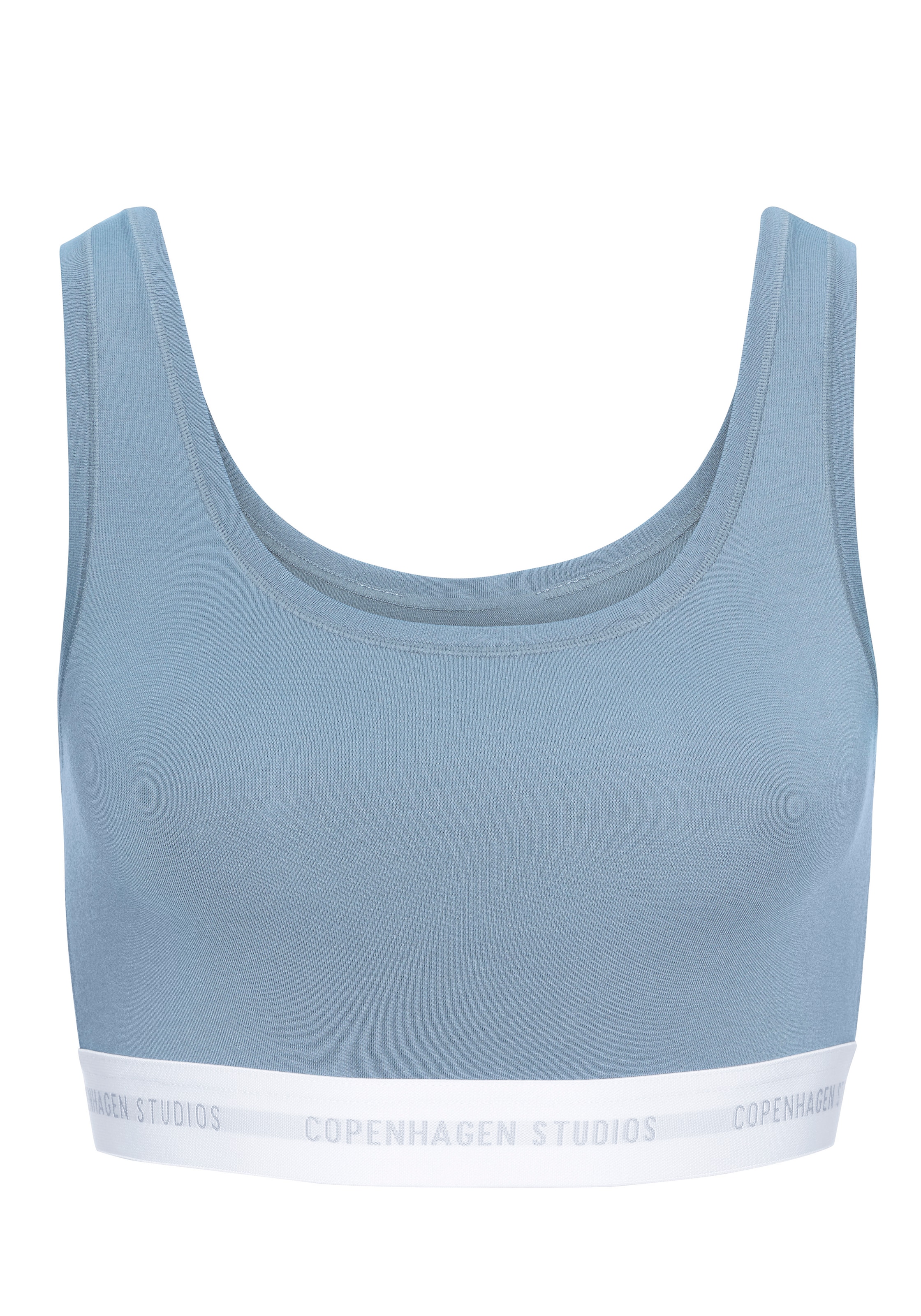 Copenhagen Studios Bustier mit weichem Logobund und aus elastischer Baumwoll-Modal-Qualität