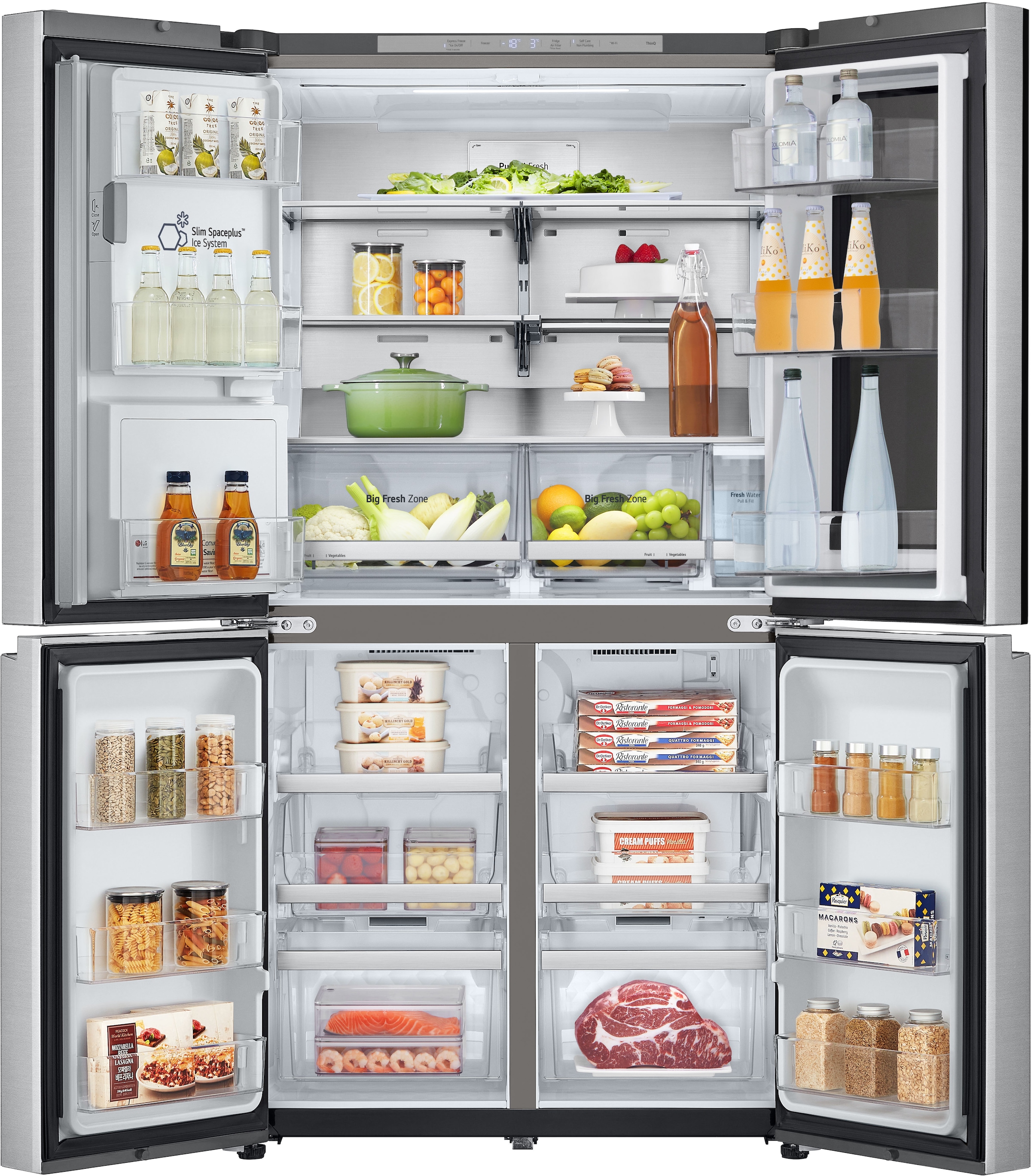 LG Multi Door InstaView® Multi-Door »GMG961MBKE« 179,2 cm hoch 91,4 cm breit