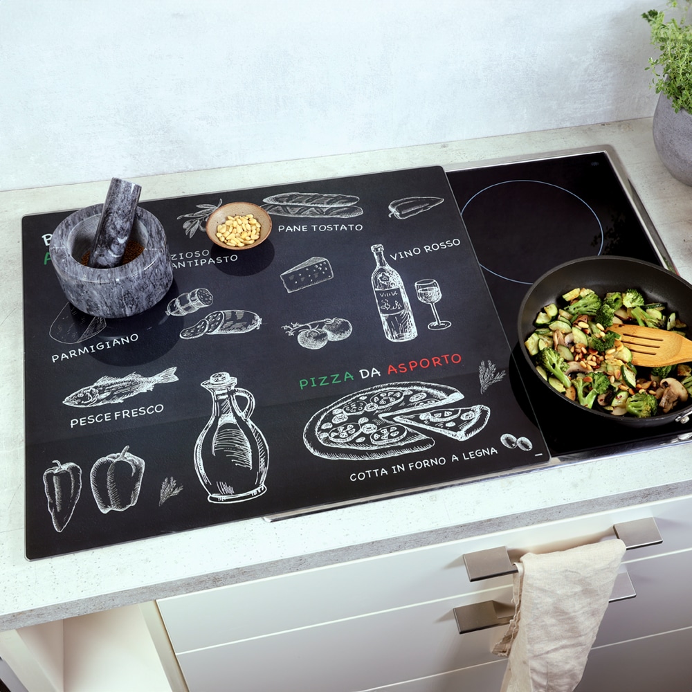 KESPER® Schneide- und Abdeckplatte »Multi-Glasschneideplatte, Ristorante, 56x50 cm« vielseitig einsetzbar