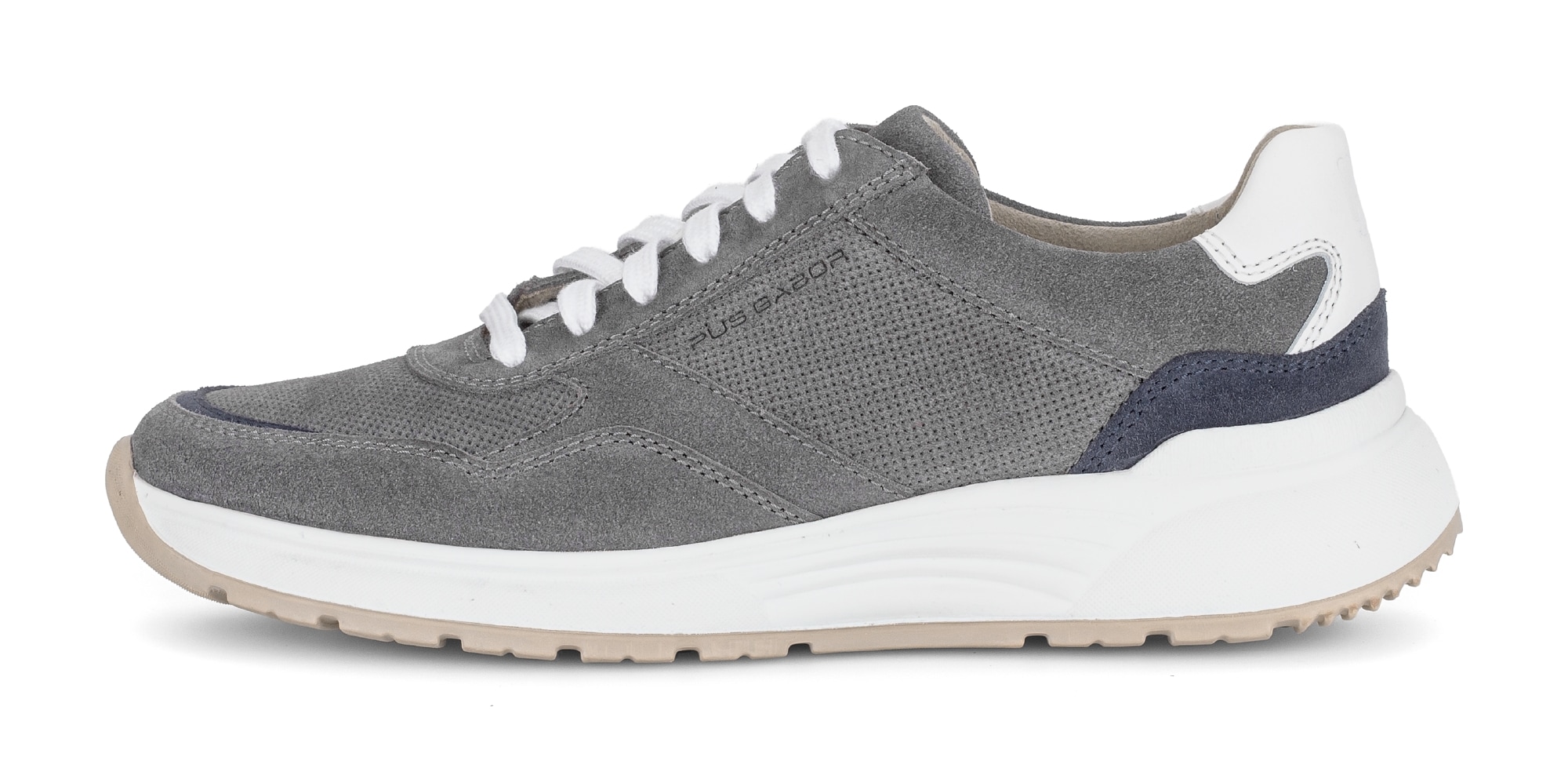 Pius Gabor Sneaker  , Freizeitschuh, Halbschuh, Schnürschuh mit Kontrastbesätzen, G-Weite