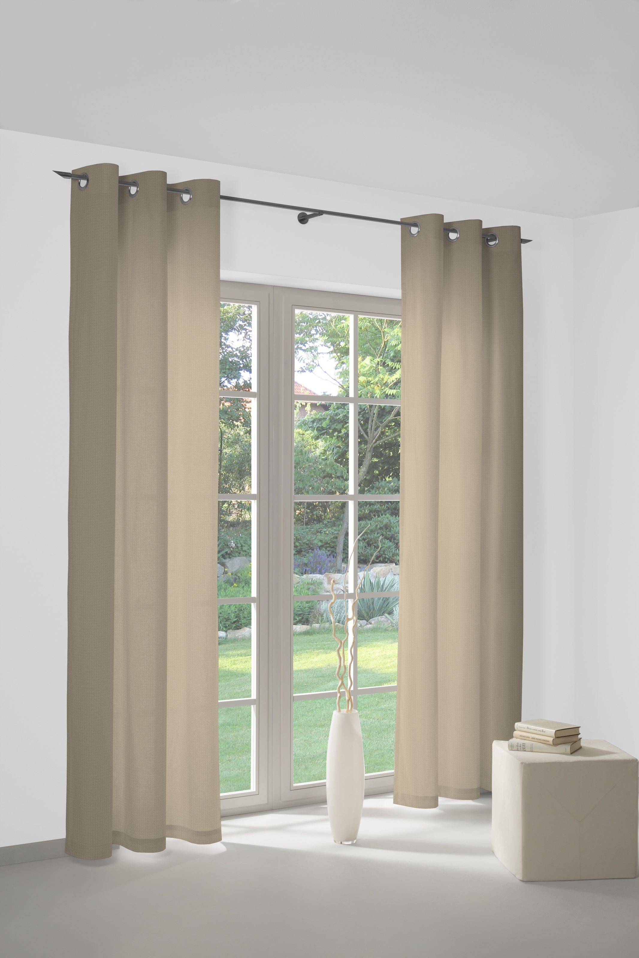 Wirth Vorhang »Neveres« Ösen 1 Stk. tlg.