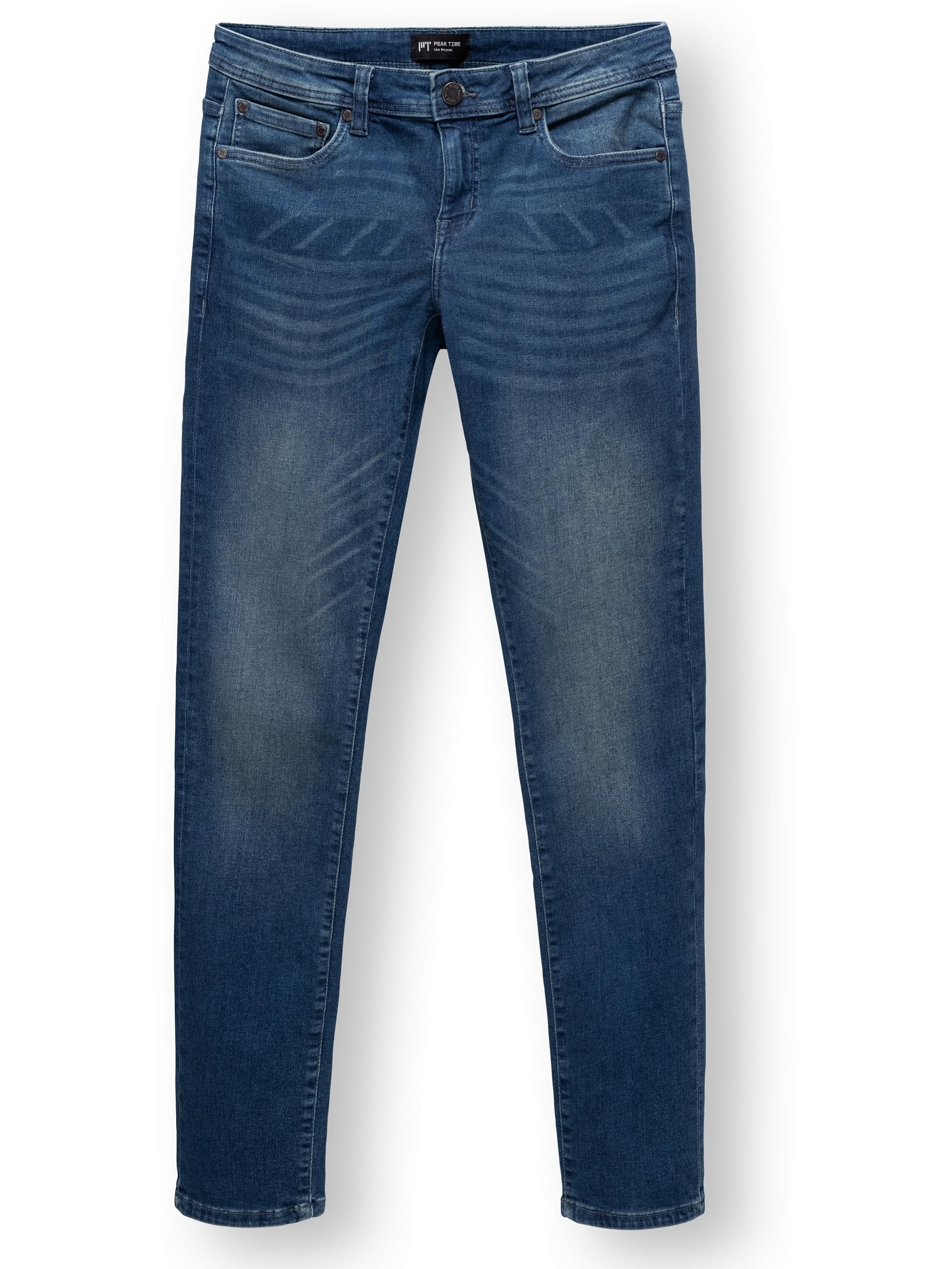 PEAK TIME Slim-fit-Jeans »Slim-fit-Jeans Mailand« Herren Jeans mit super hohem Stretch-Anteil