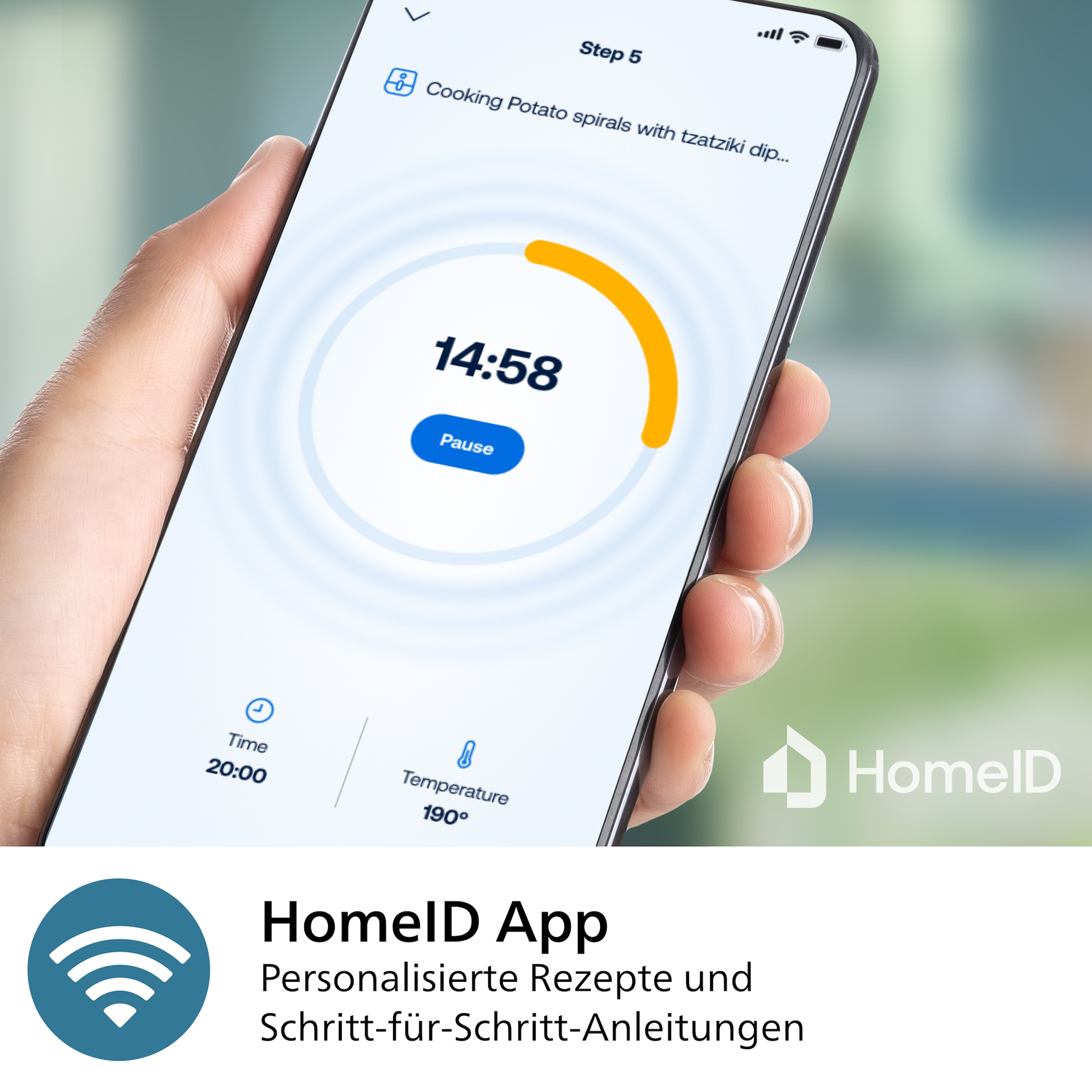 Philips Heißluftfritteuse »Airfryer XXL Kombi HD9876/90, mit 8,3 l, Rapid CombiAir Technologie«, 2200 W, Fassungsvermögen 8,3 l, 22 Kochfunktionen, QuickClean und WiFi Konnektivität
