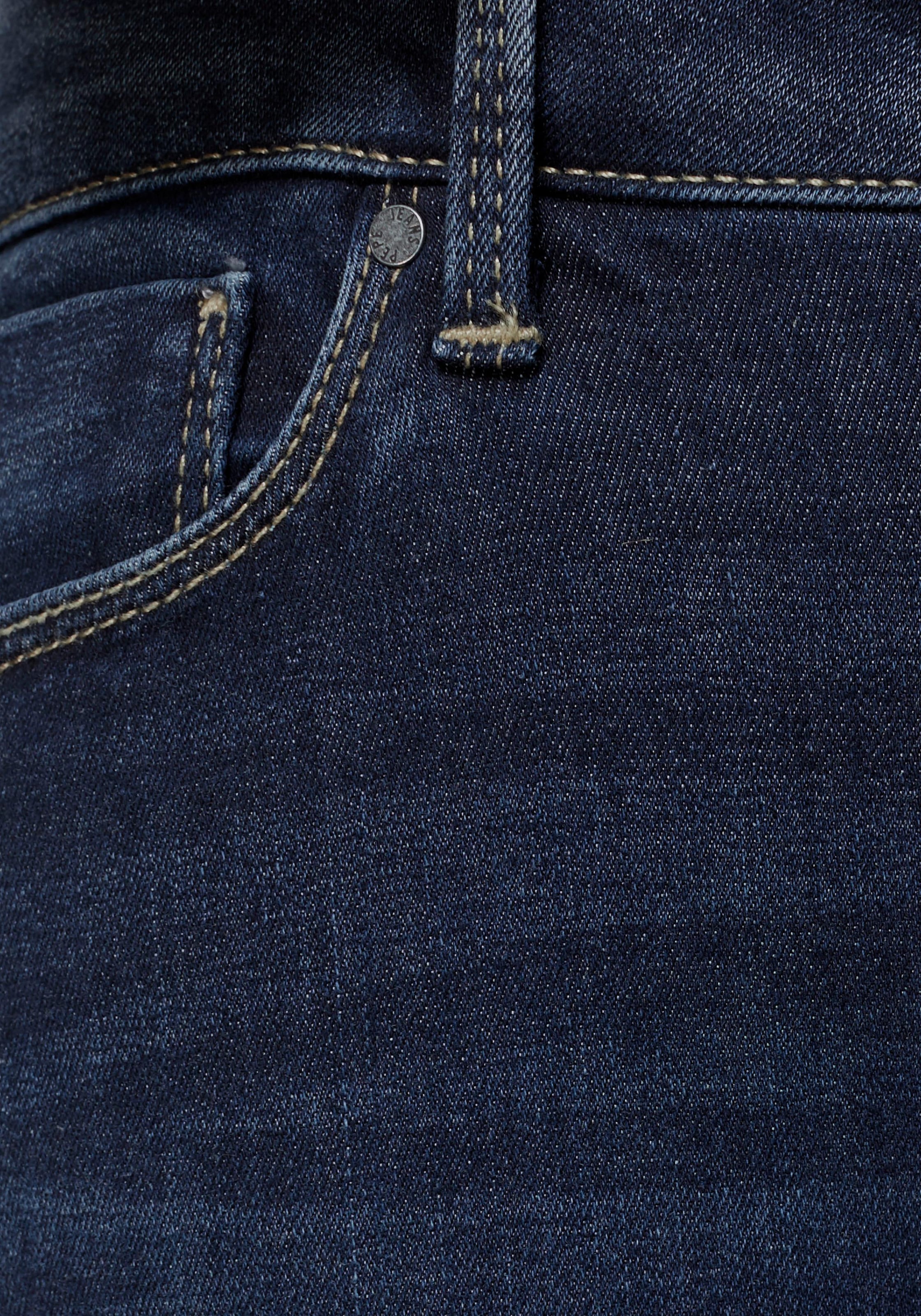 5-Pocket-Stil 1-Knopf ♕ mit Jeans »SOHO«, bei und Stretch-Anteil Pepe Skinny-fit-Jeans Bund im