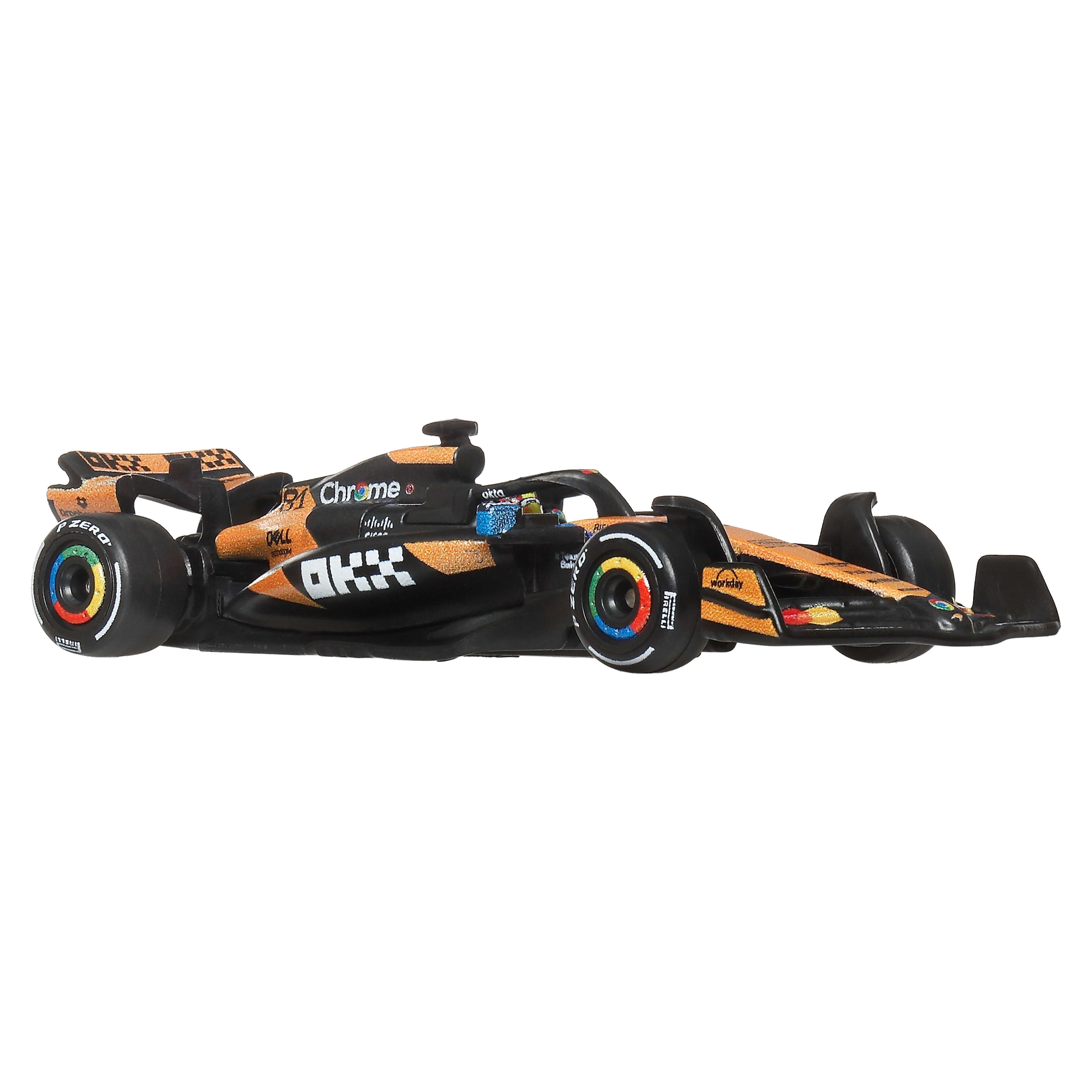 Hot Wheels Spielzeug-Rennwagen »Premium Formel 1, McLaren F1-Team Oscar Piastri und Lando Norris« Maßstab 1:64