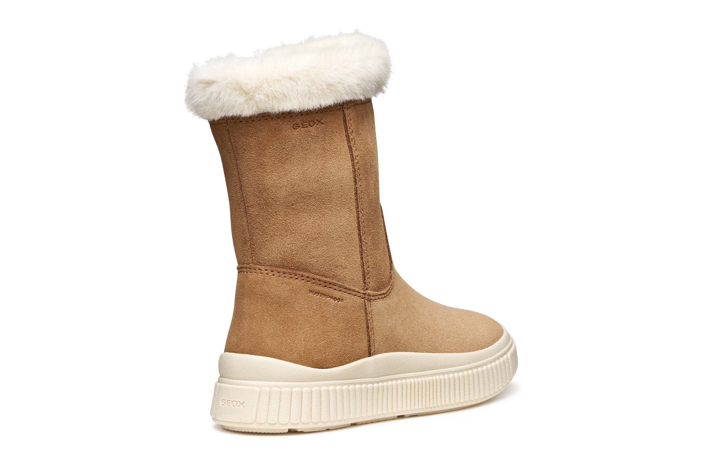 Geox Winterstiefel »J LAQUINNY GIRL WPF«  Winterboots, wasserabweisend, Größenschablone zum Download