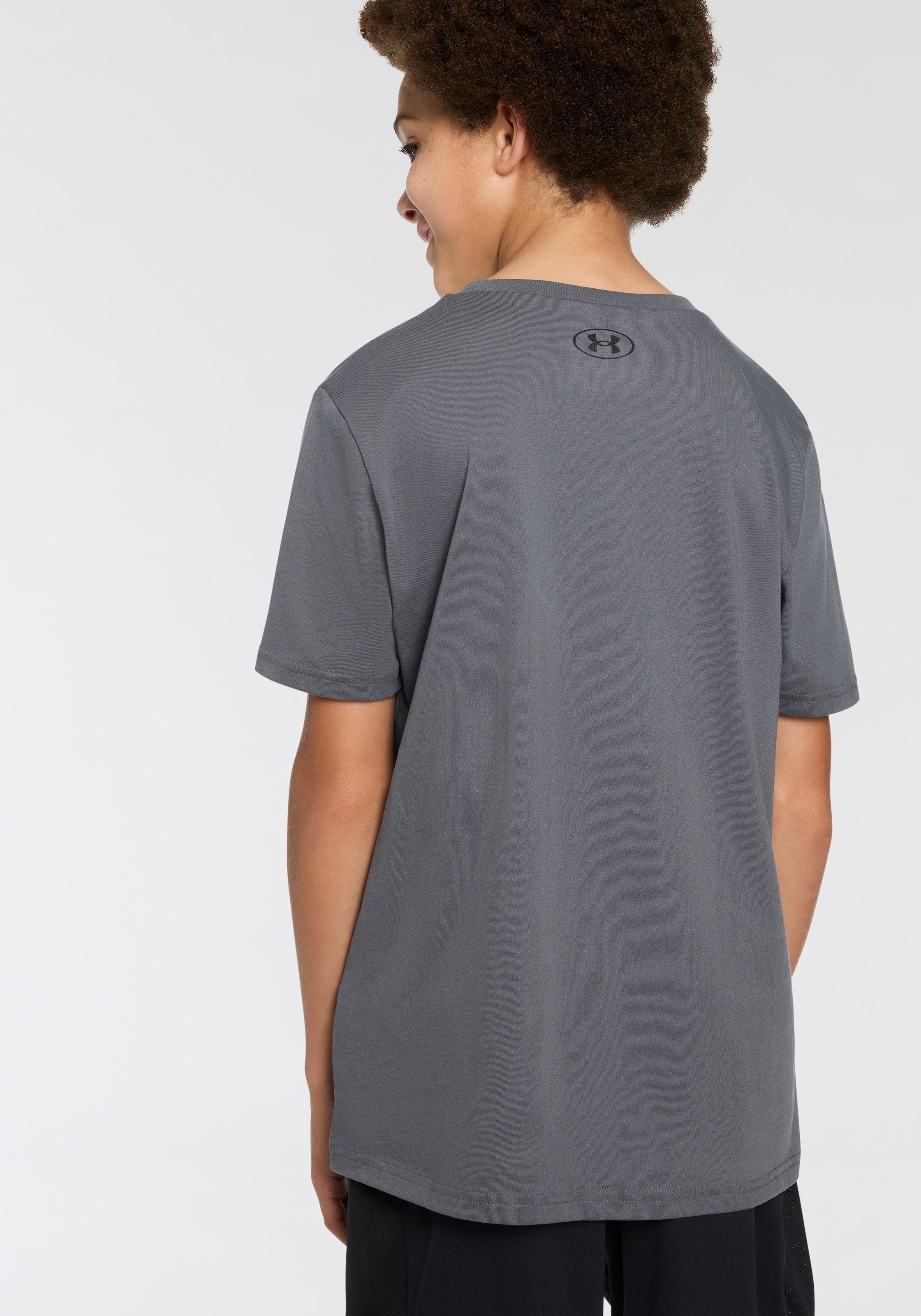Under Armour® T-Shirt »UA B SPORTSTYLE LC SS« für Jugendliche, sportlicher Stil, mit Logodrucken, Kurzarm