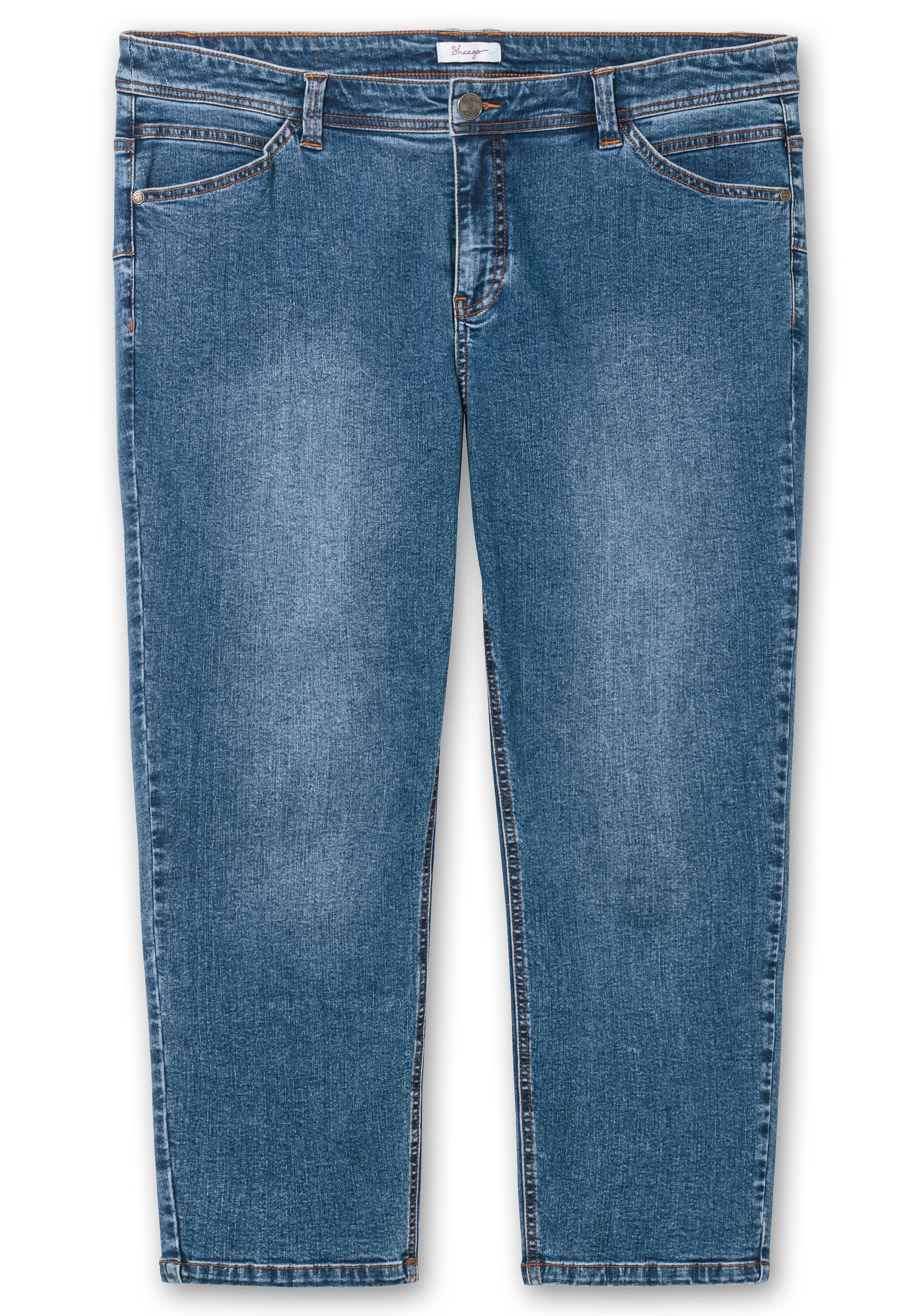 Sheego Stretch-Jeans »Schmale 7/8-Jeans im Curvy-Schnitt SUSANNE«