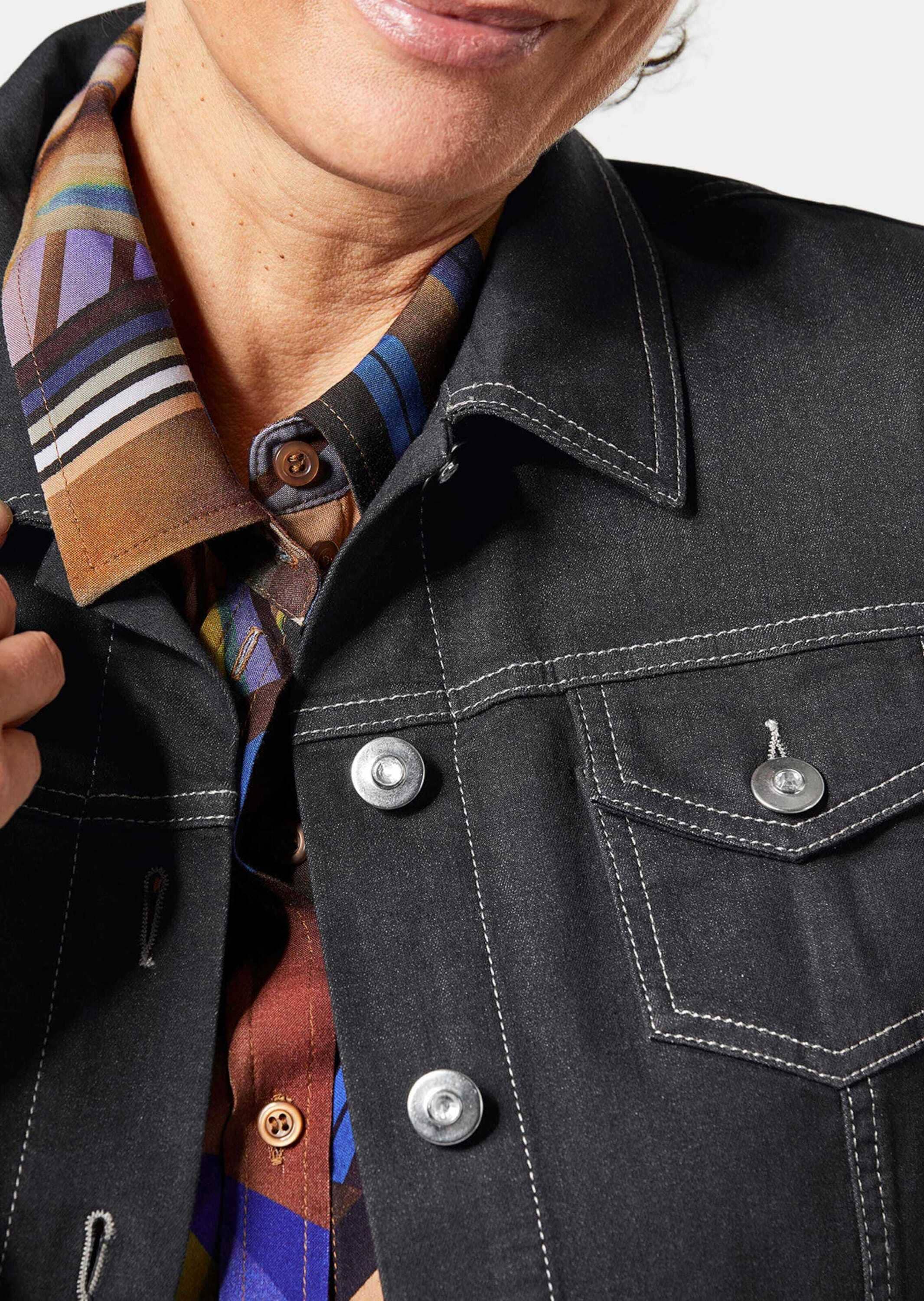 GOLDNER Kurzjacke »Jeansjacke Zeitlose Jeansjacke mit tollen Details«