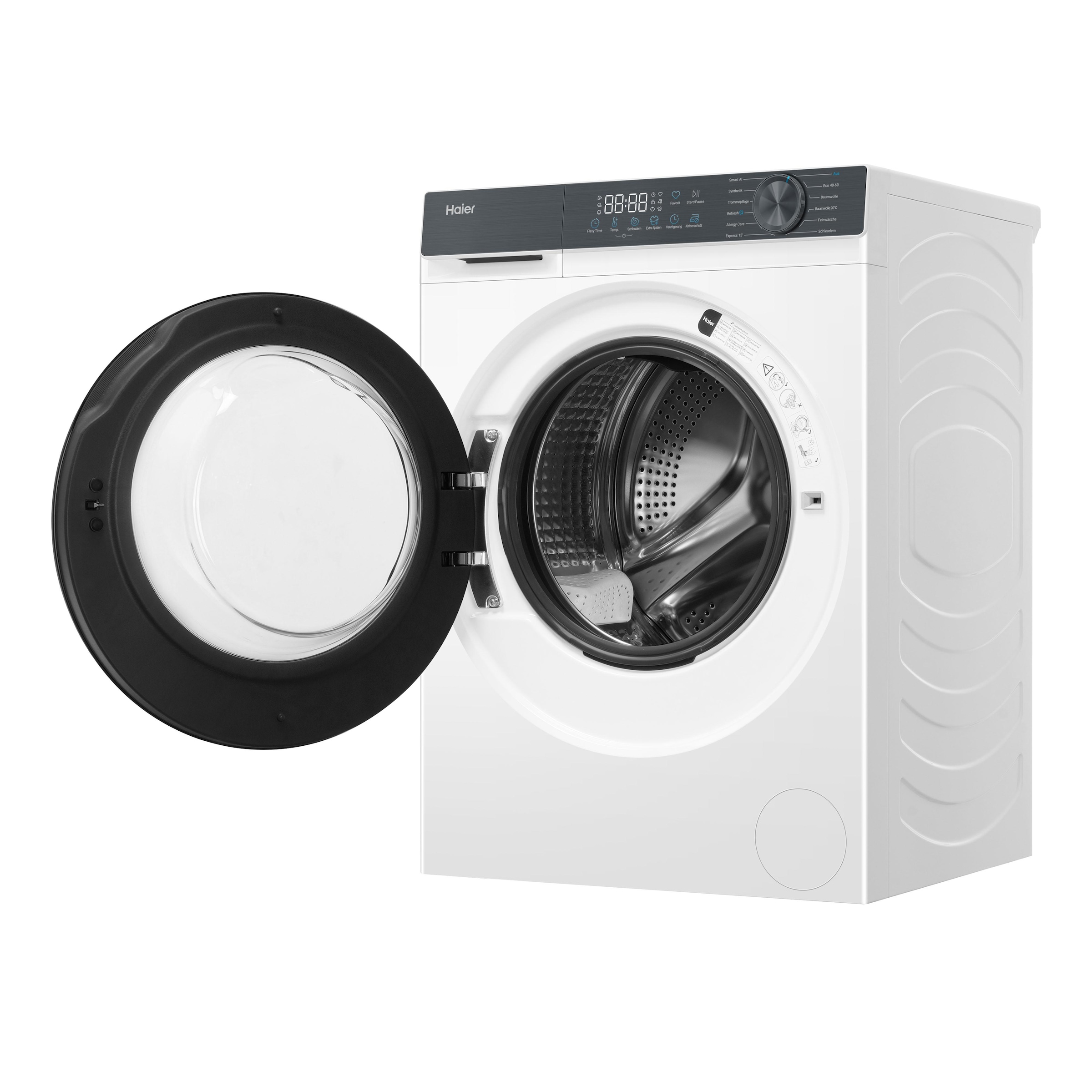Haier Waschmaschine »HW80-BP1426637T« 8 kg 1400 U/min Smart AI Automatikprogramm