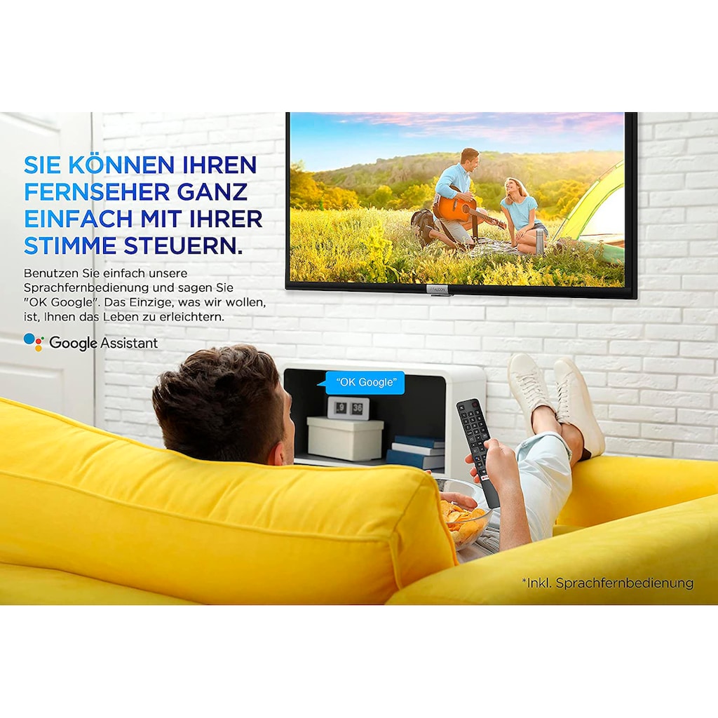 iFFALCON LCD-LED Fernseher »43K610X1«, 109,2 cm/43 Zoll, 4K Ultra HD, Android TV-Smart-TV