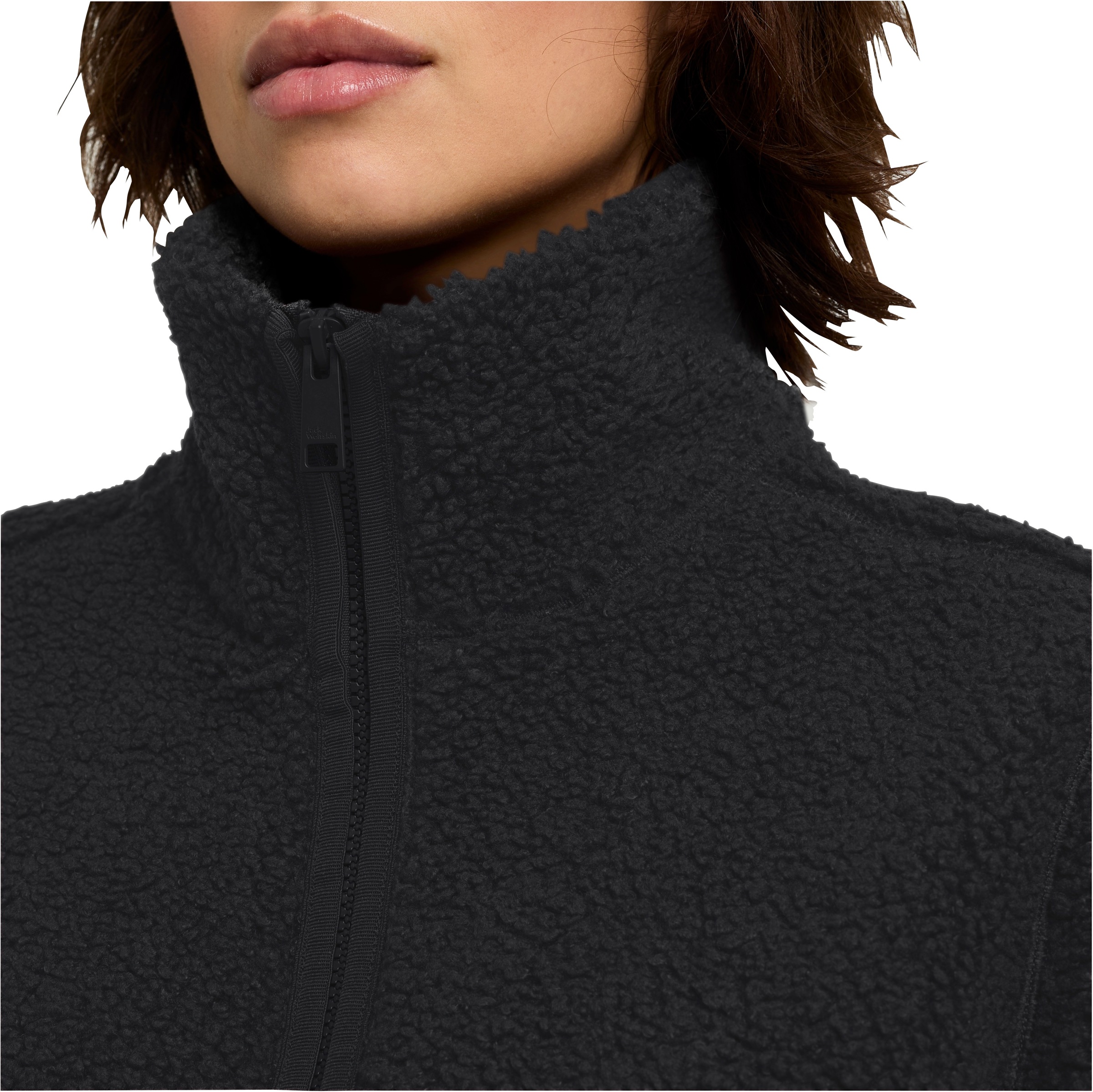 Jack Wolfskin Fleecejacke »HIGH CURL JKT W«, Wärmend, winddicht, Übergangsjacke