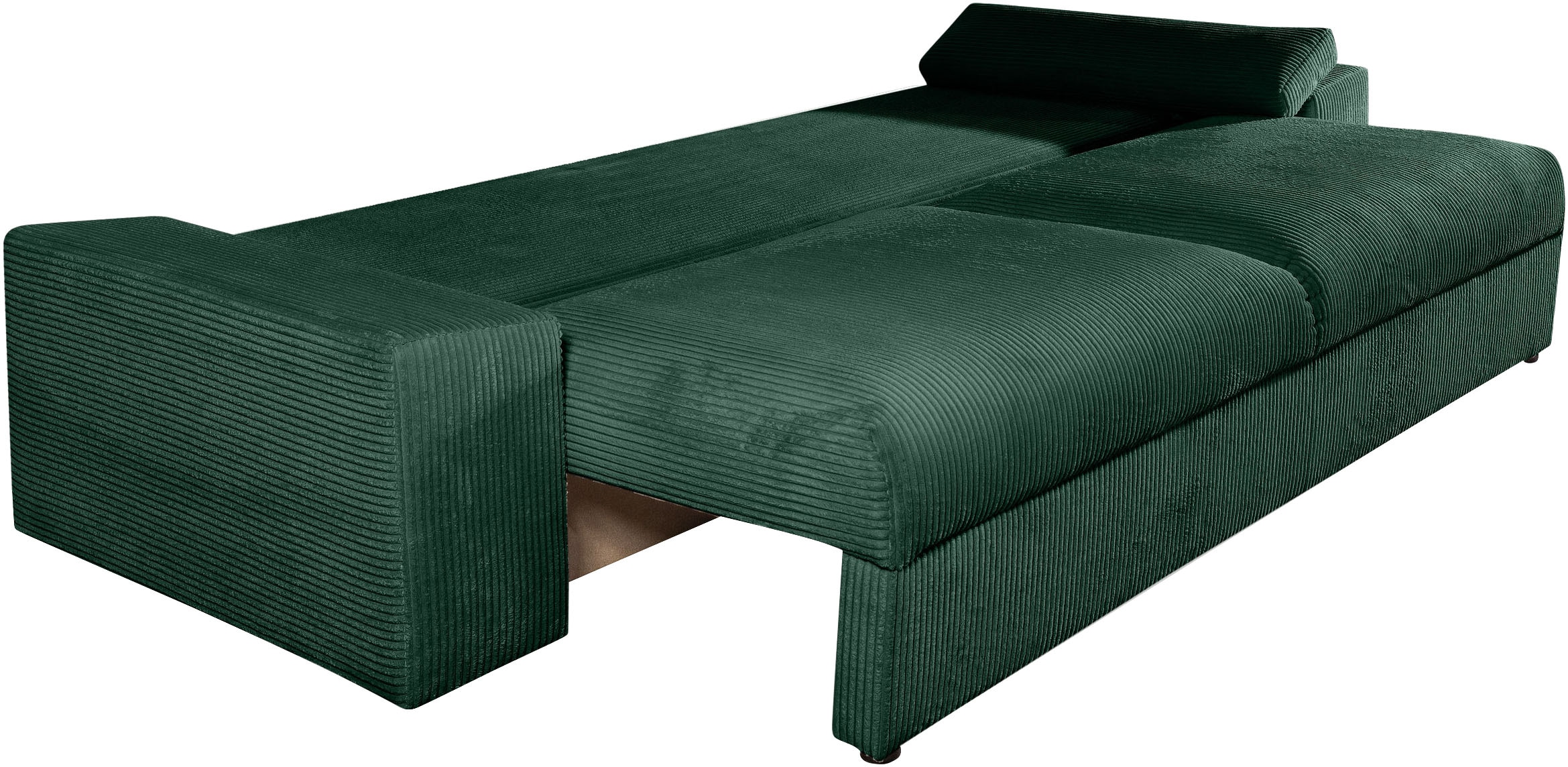 COLLECTION AB Schlafsofa »Mara, B: 249 cm, Liegefl. 139x195 cm« Dauer-Schlaffunktion, Bettkasten & Federkern, wahlweise mit Topper