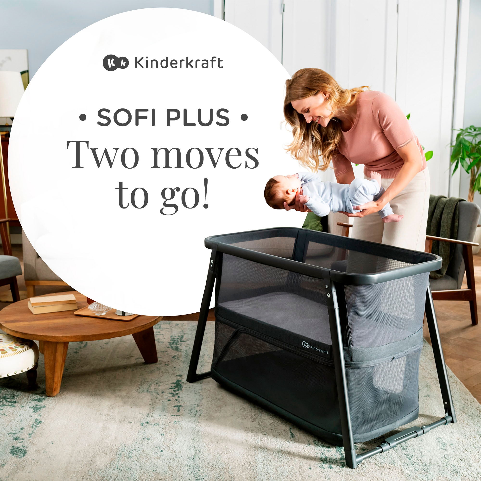 Kinderkraft Baby-Reisebett »SOFI PLUS«