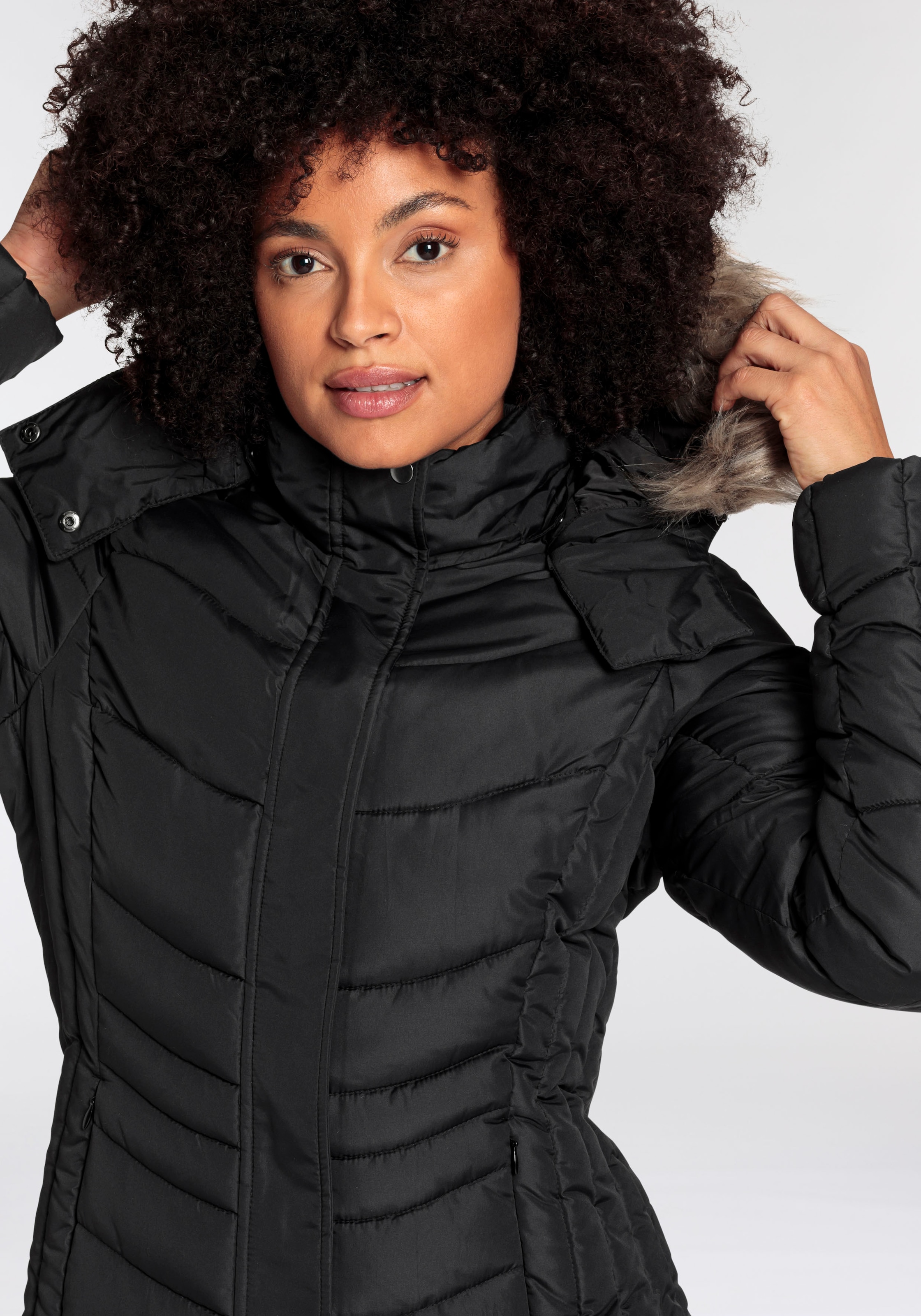 Icepeak Steppmantel »PAIVA«, Wärmend & wasserabweisend & windabweisend
