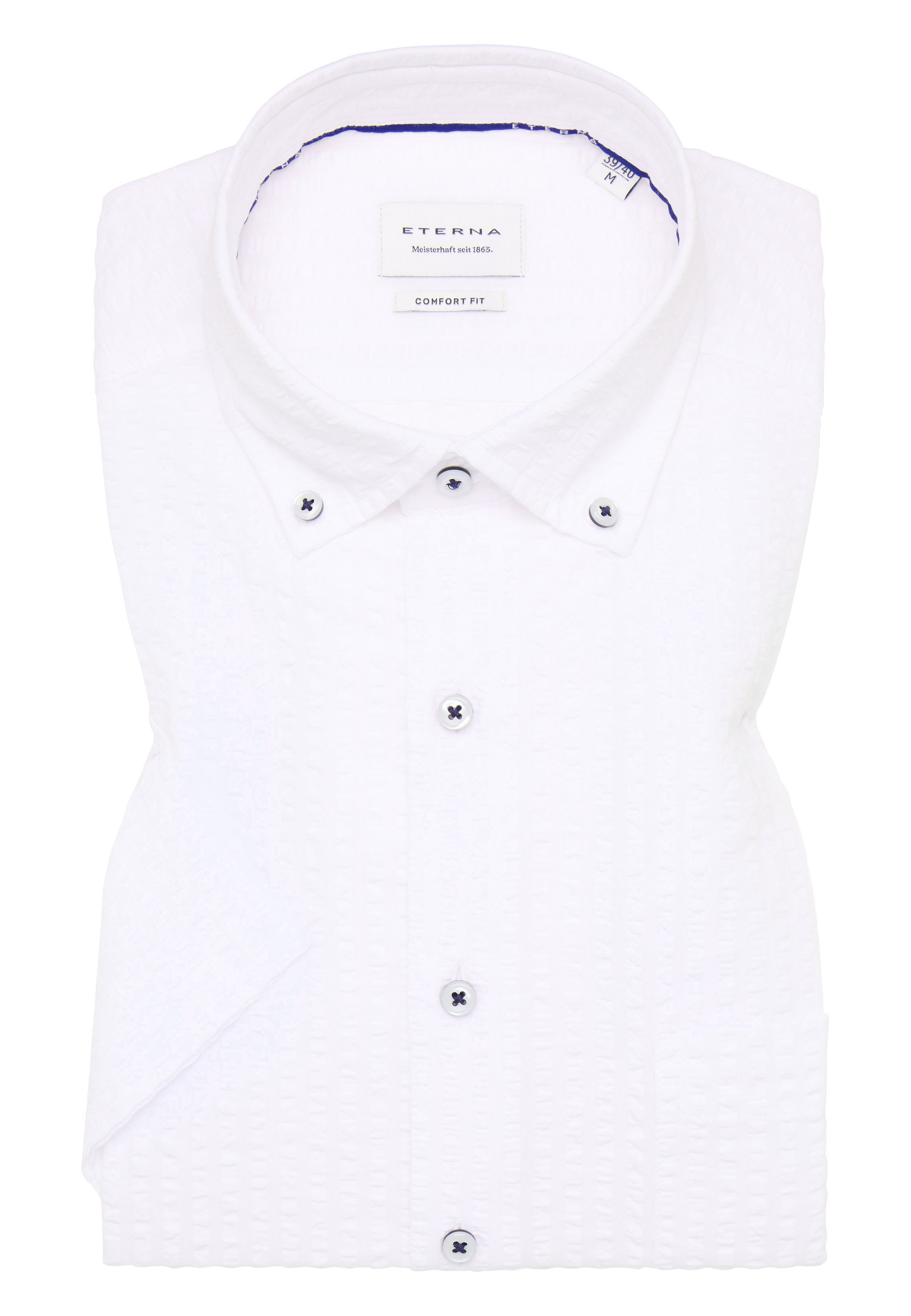 Eterna Kurzarmhemd »COMFORT FIT«, EASY IRON (bügelleicht)