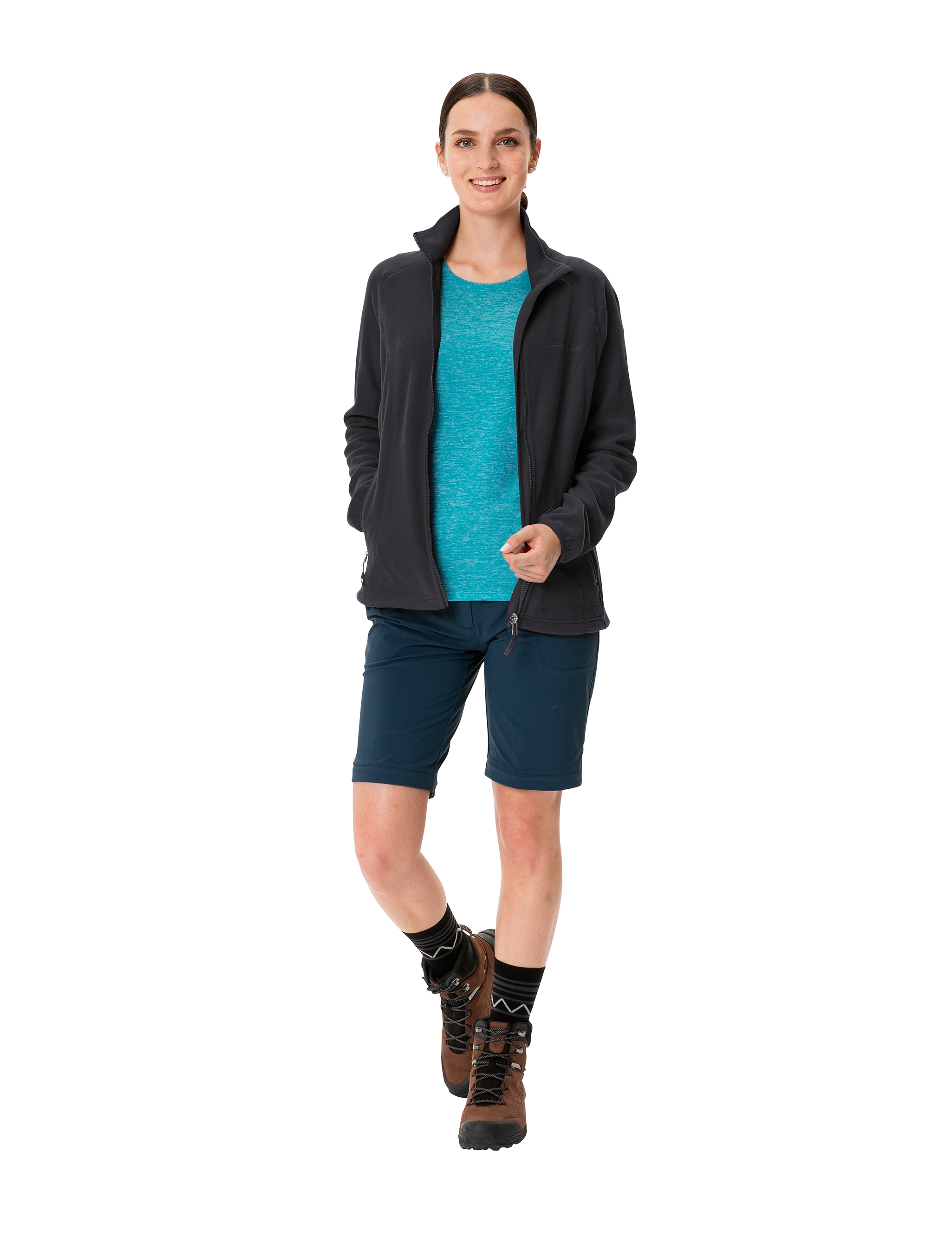 VAUDE Fleecepullover »WOMEN'S ROSEMOOR FLEECE JACKET II«, (1 tlg.)