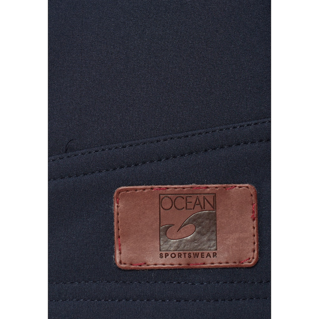 Ocean Sportswear Softshelljacke »aus nachhaltig recyceltem Polyester«, mit Kapuze