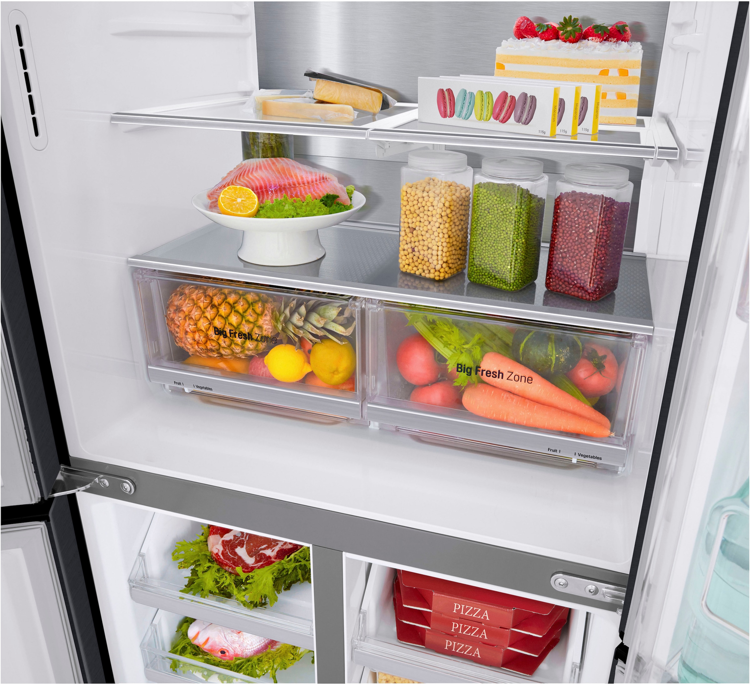 LG French Door »GMX844MC6F«, 178,7 cm hoch, 83,5 cm breit