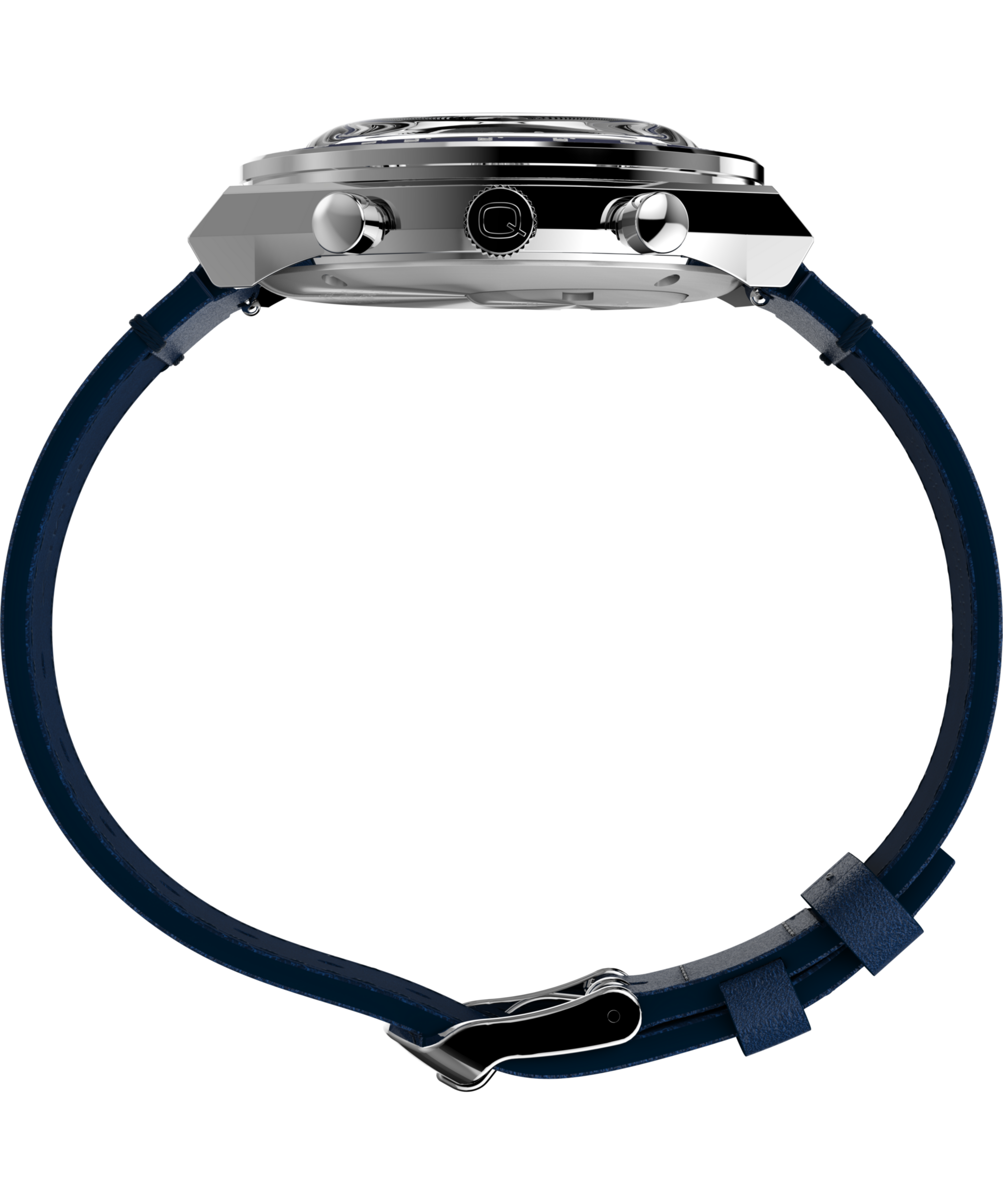 Timex Chronograph »DIVER INSPIRED« Quarzuhr, Armbanduhr, Damenuhr, Lederarmband,Stoppfunktion,Datum