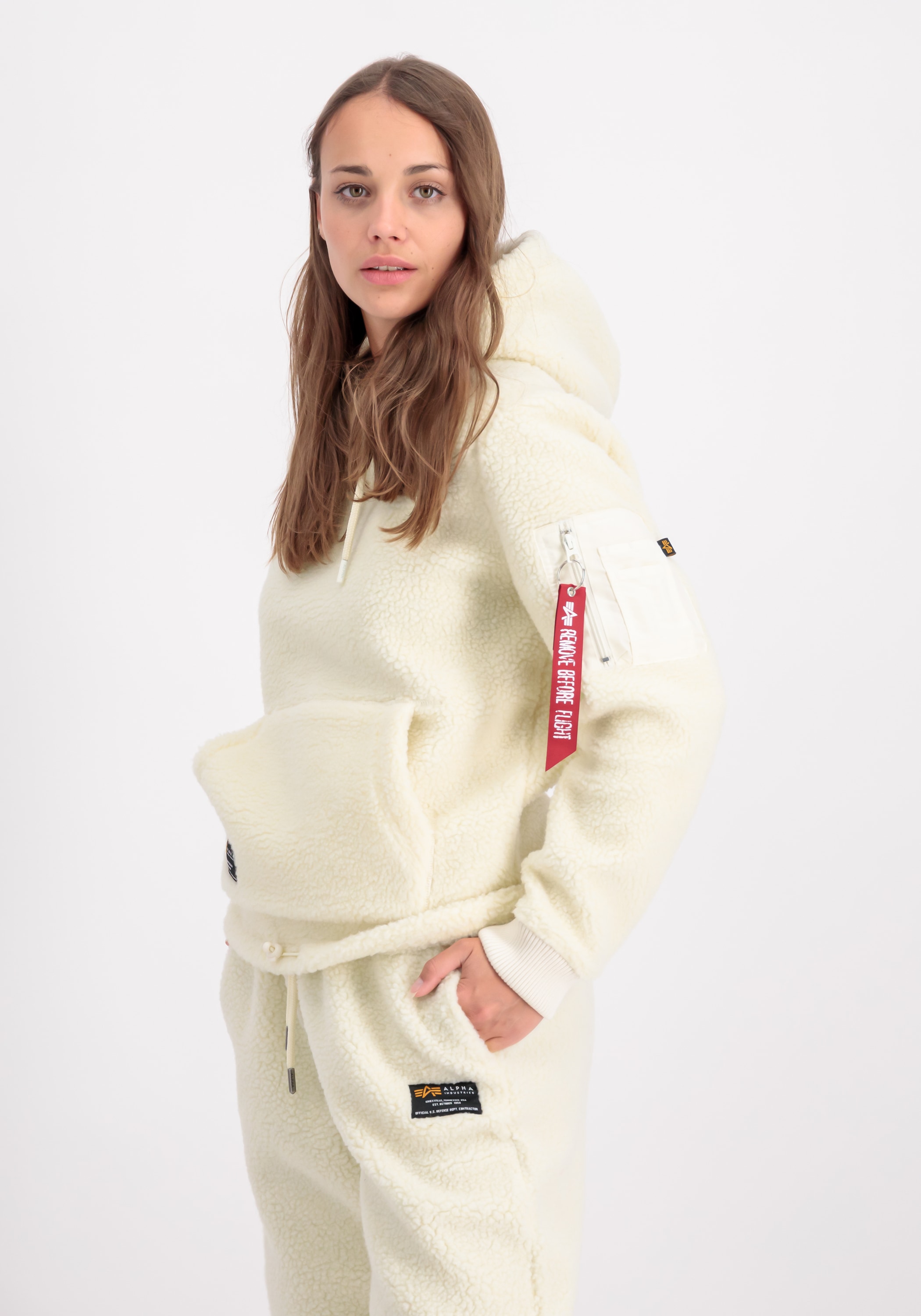 Hoodie »Alpha Industries Women - Hoodies Teddy Hoodie Wmn«