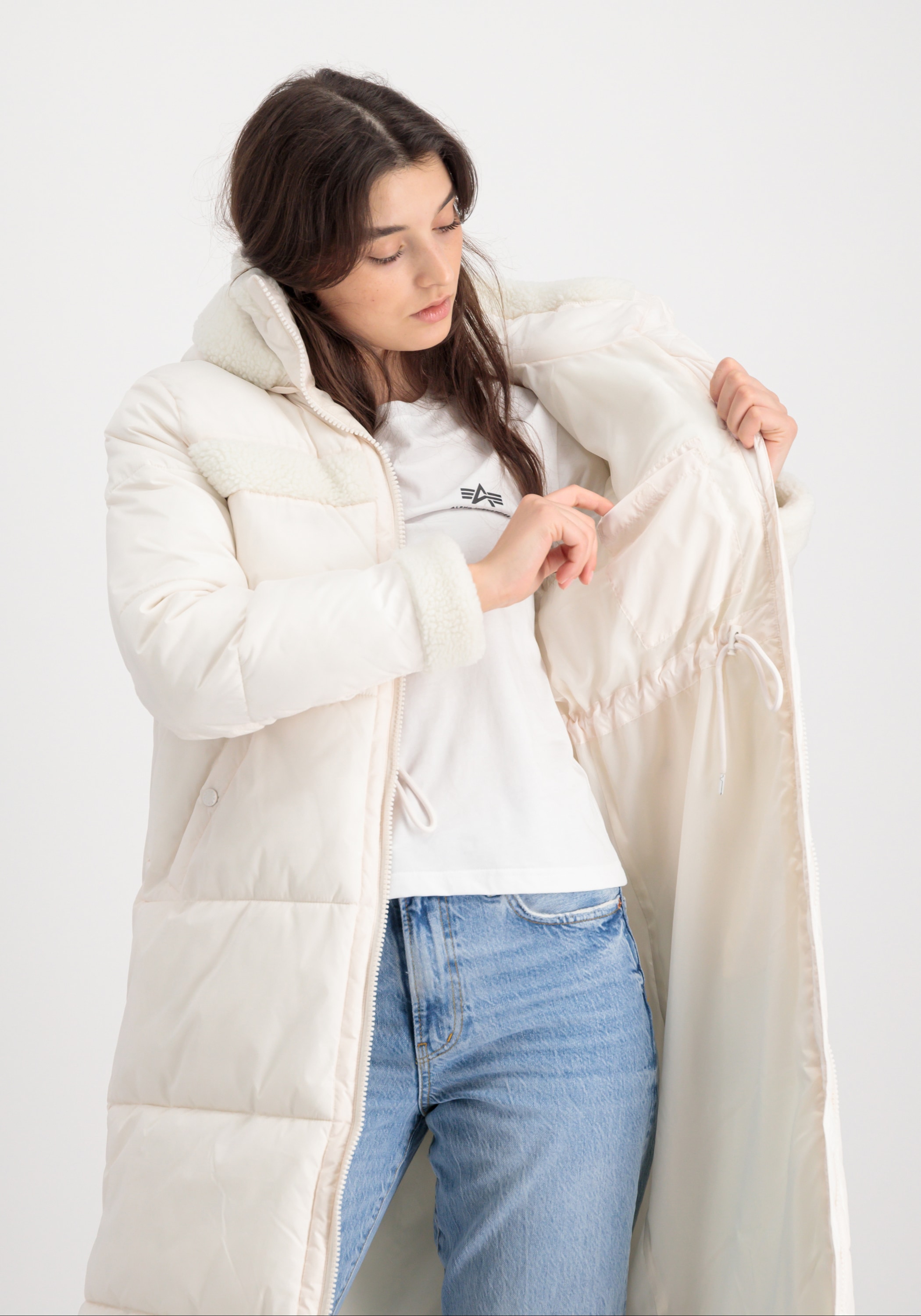 Alpha Industries Winterjacke »ALPHA INDUSTRIES Women - Cold Weather Jackets Puffer Coat ZH Wmn«