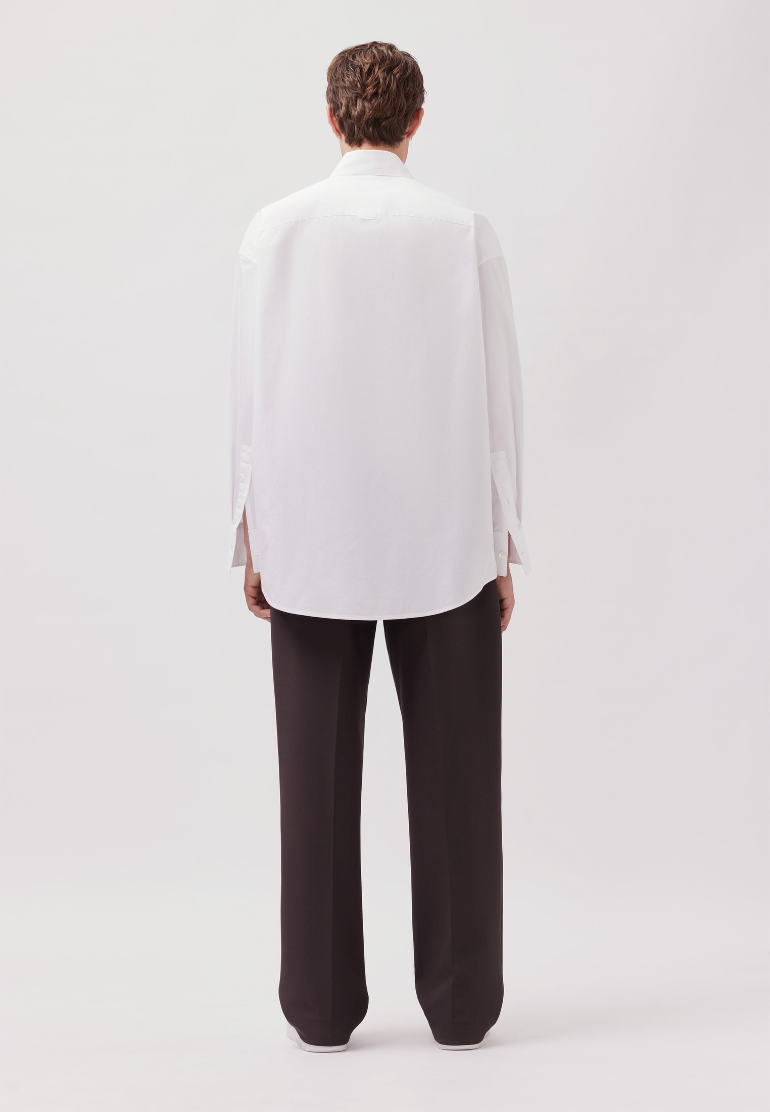 studio seidensticker Kurzarmhemd Oversized 1/1 Kentkragen Uni